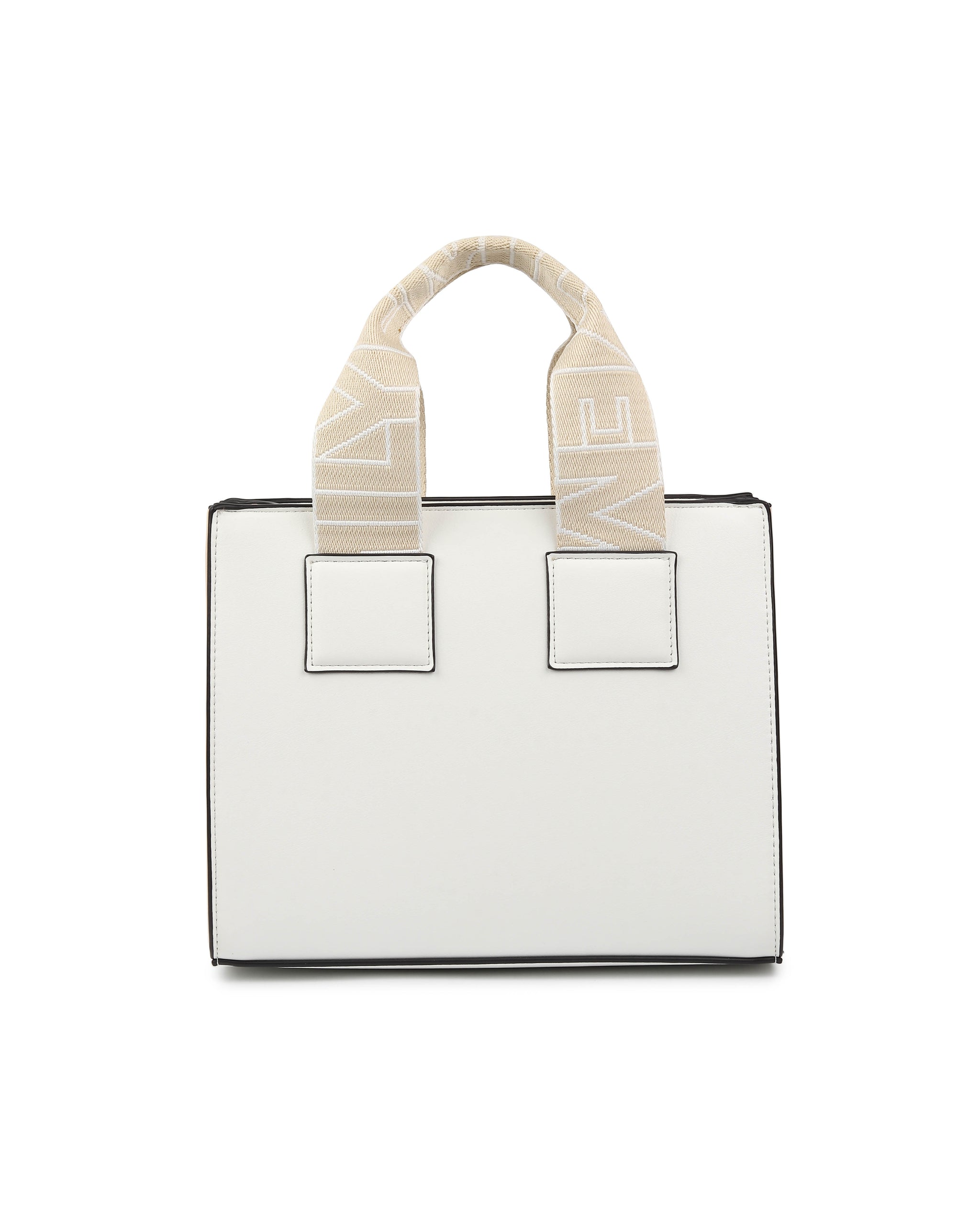 Emily Mini Tote Bag - White