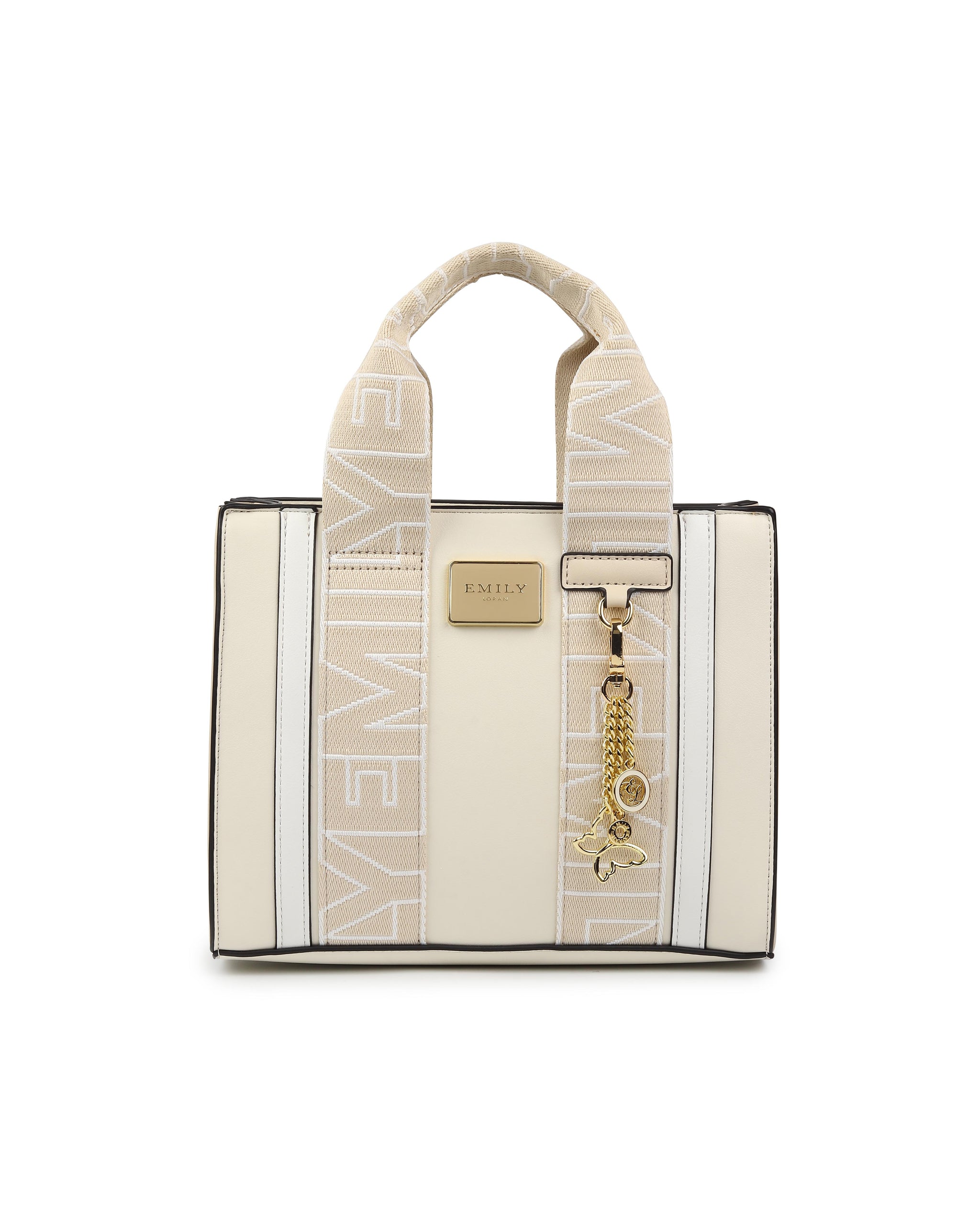 Emily Mini Tote Bag - Creme