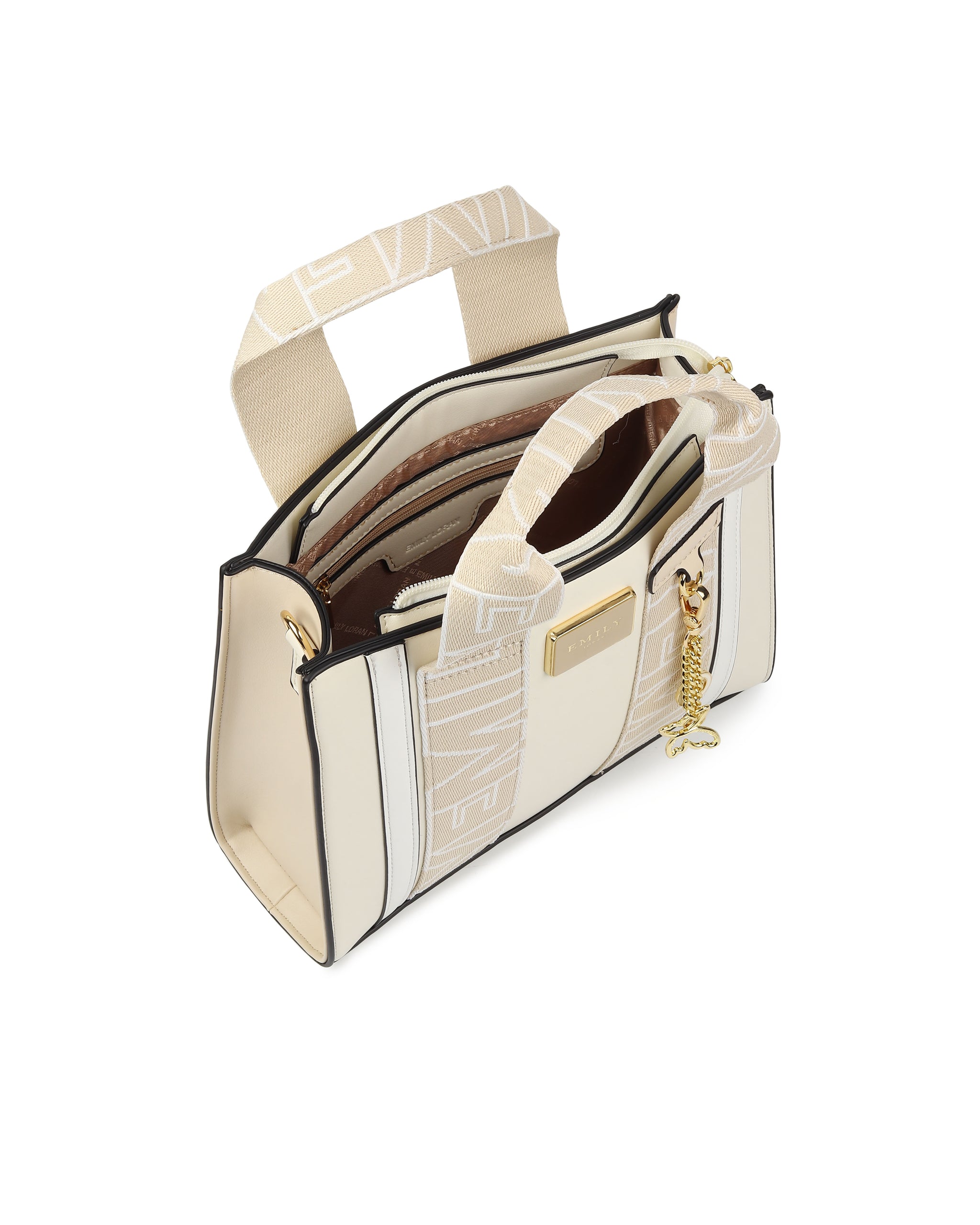 Emily Mini Tote Bag - Creme
