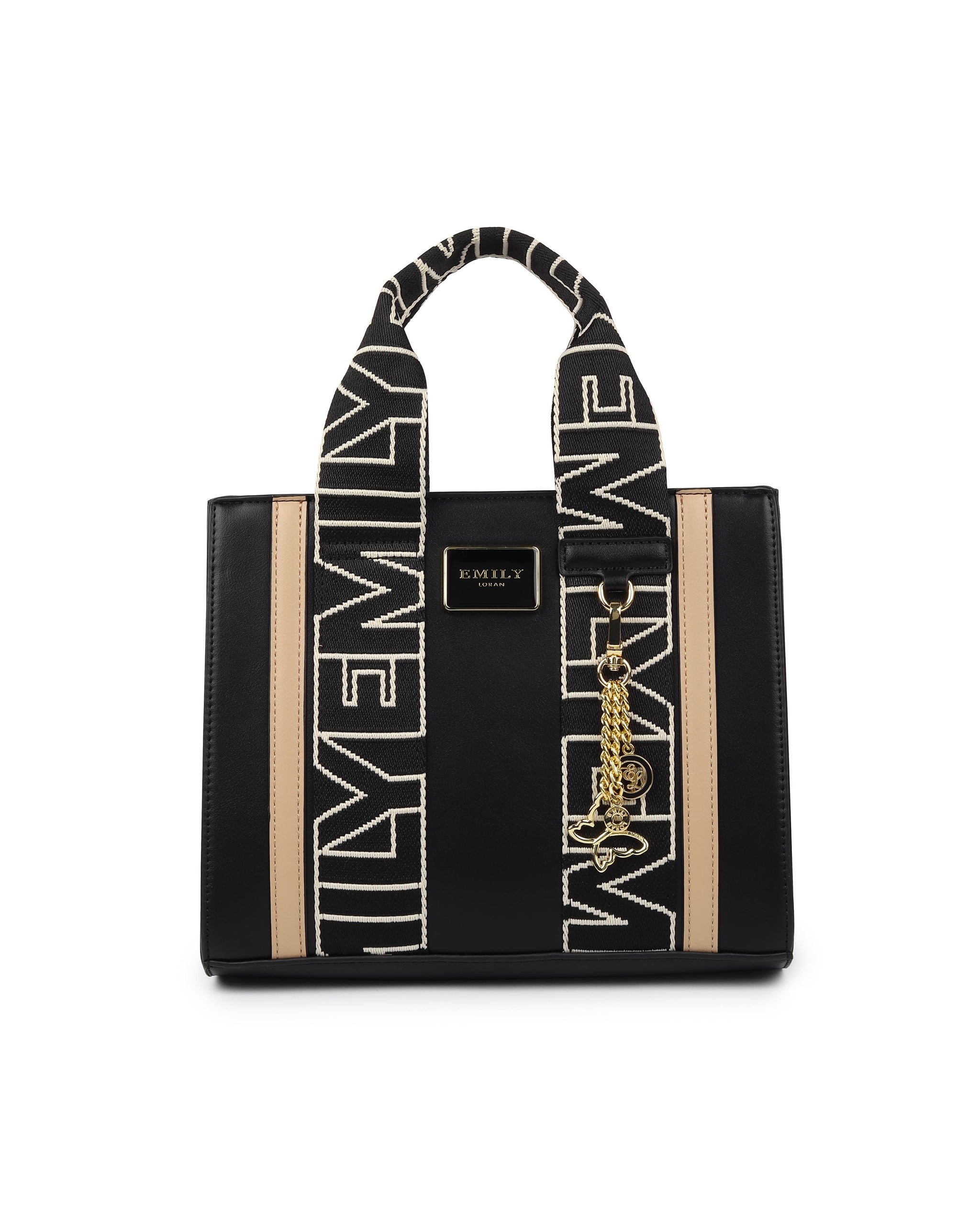 Emily Mini Tote Bag - Black