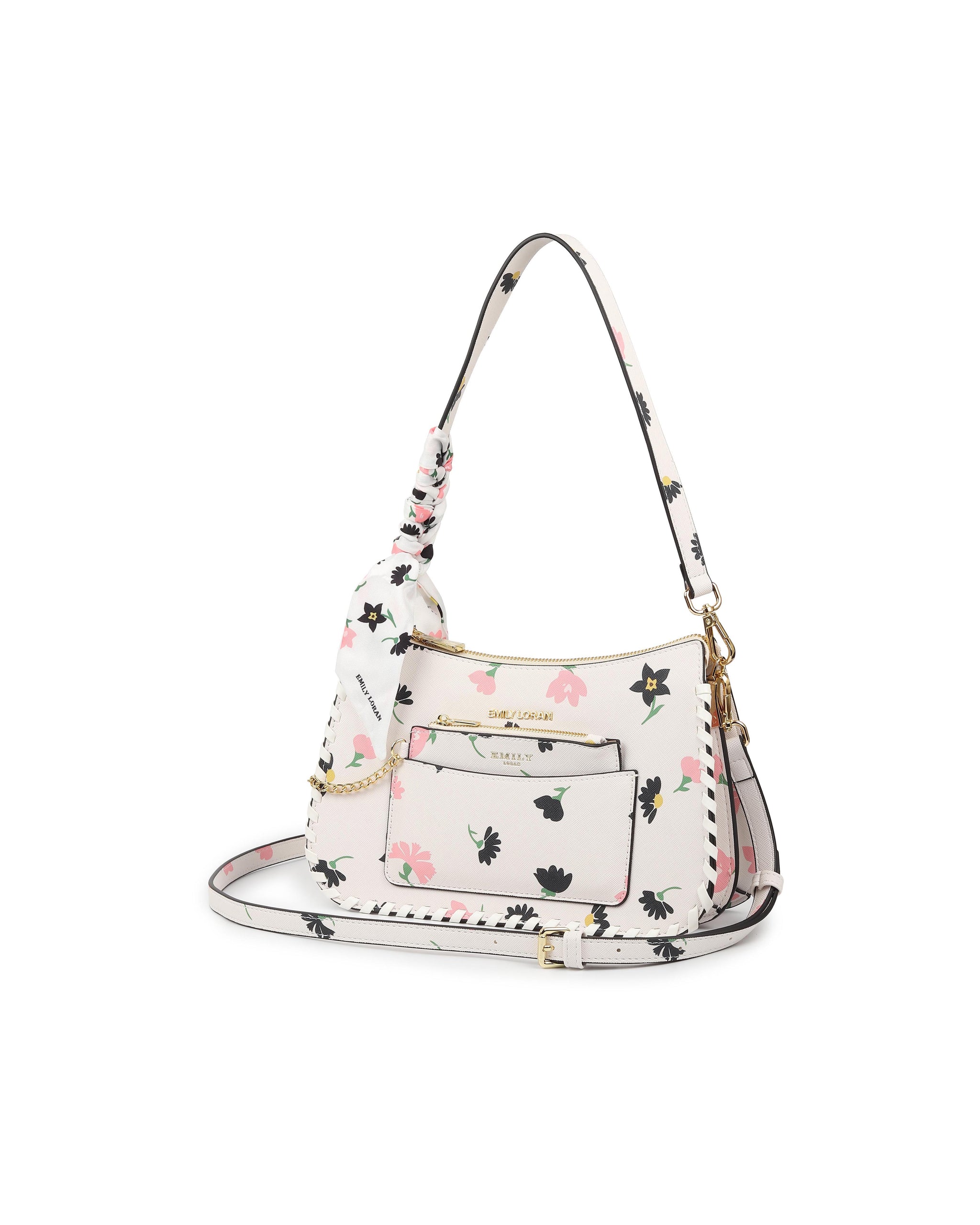 Dewdrop Shoulder Bag - Floral