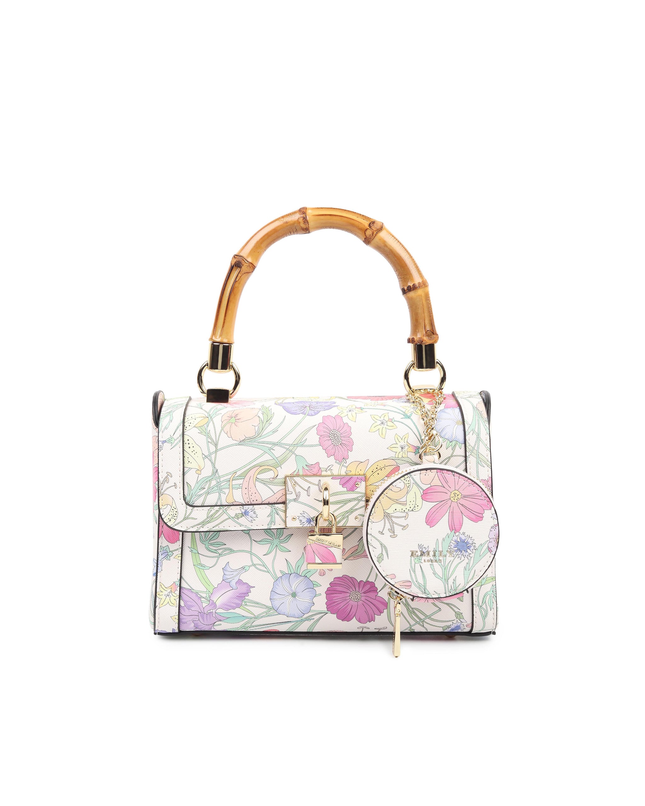 Trellis Handbag - Floral
