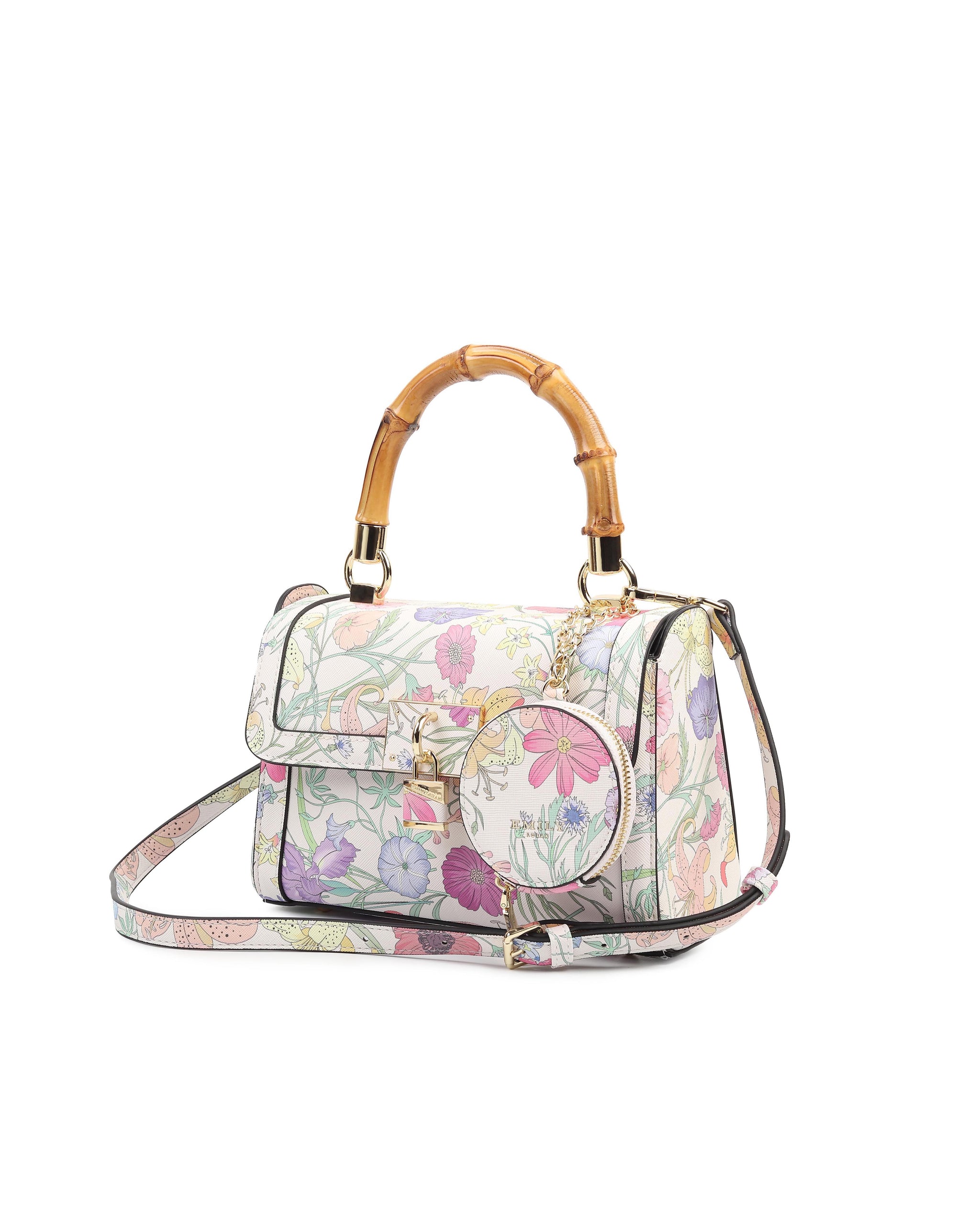 Trellis Handbag - Floral