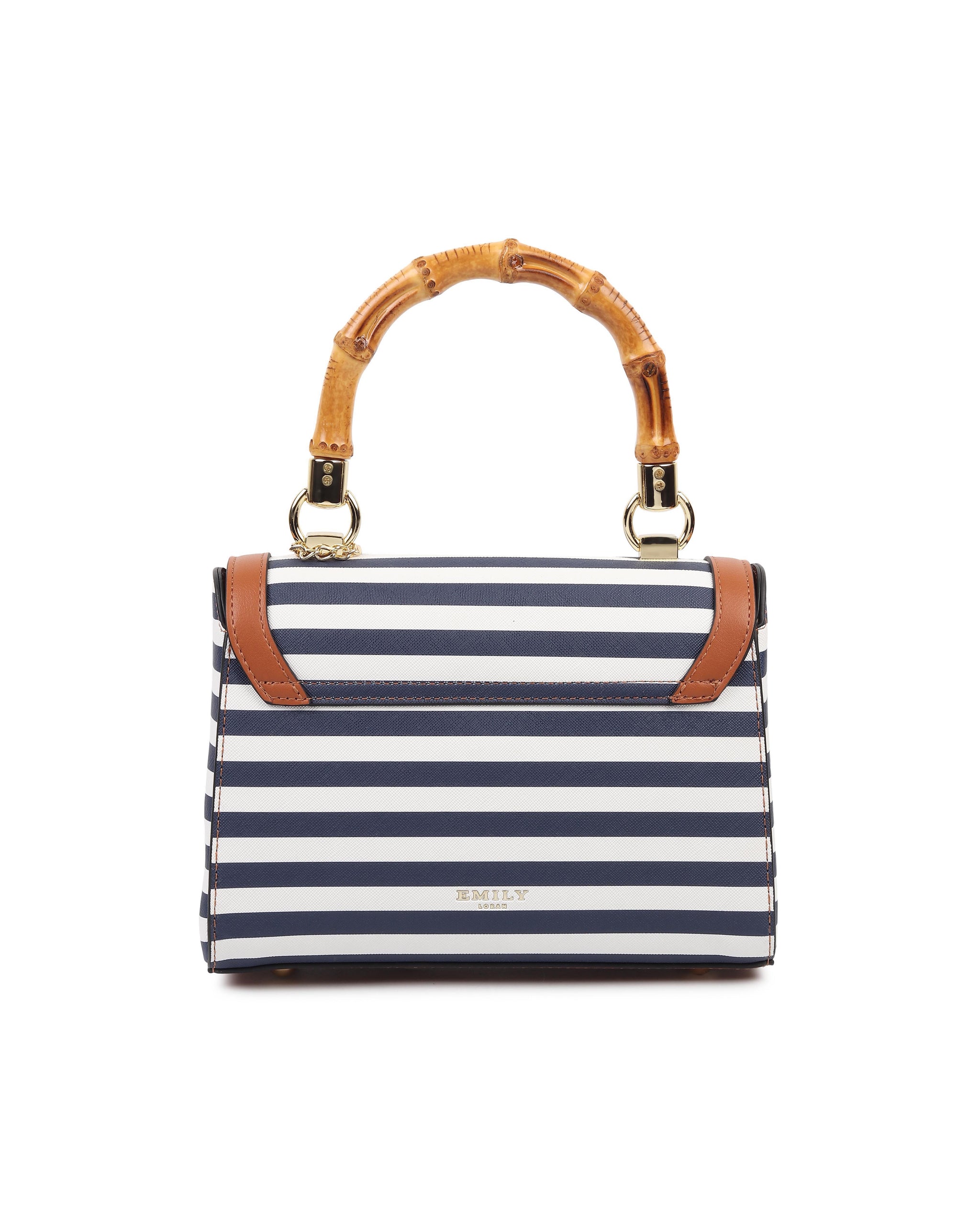 Trellis Handbag - Striped