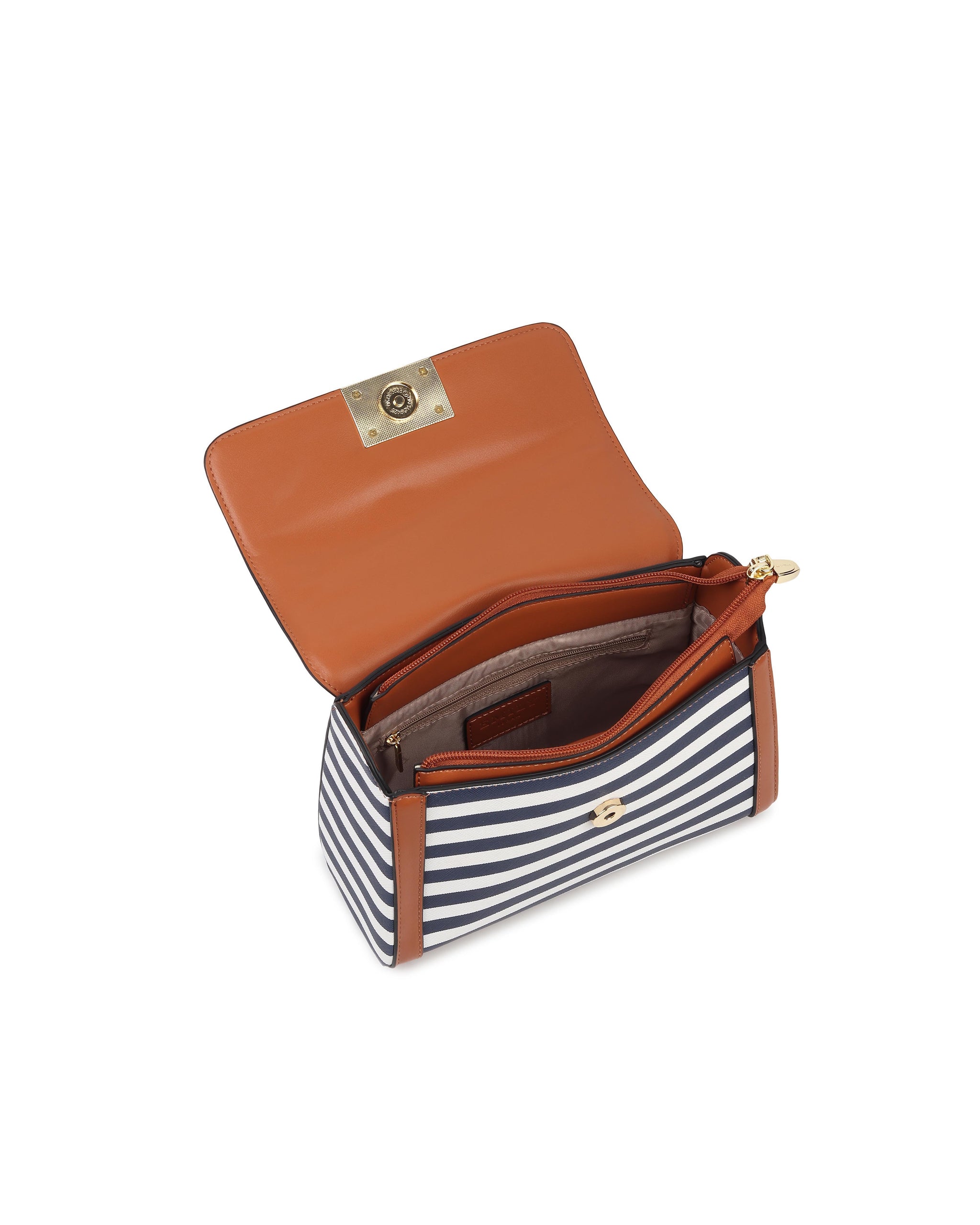 Trellis Handbag - Striped