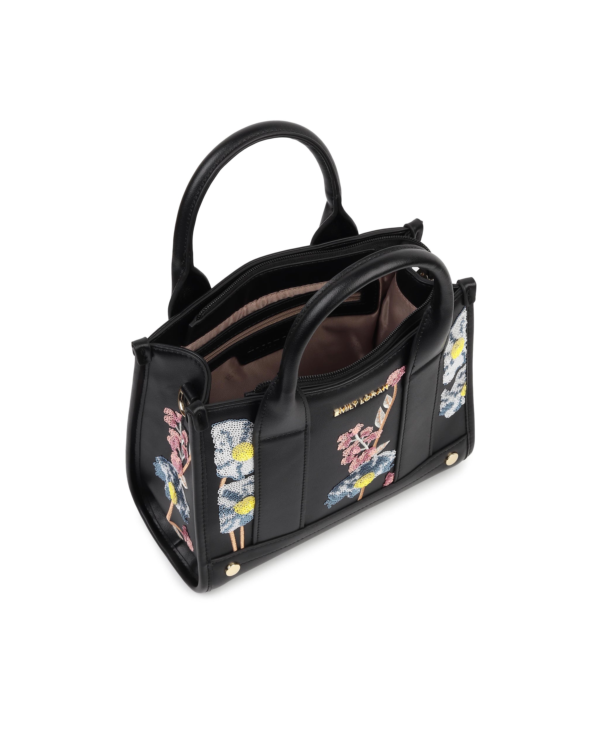 Botanical Handbag - Black
