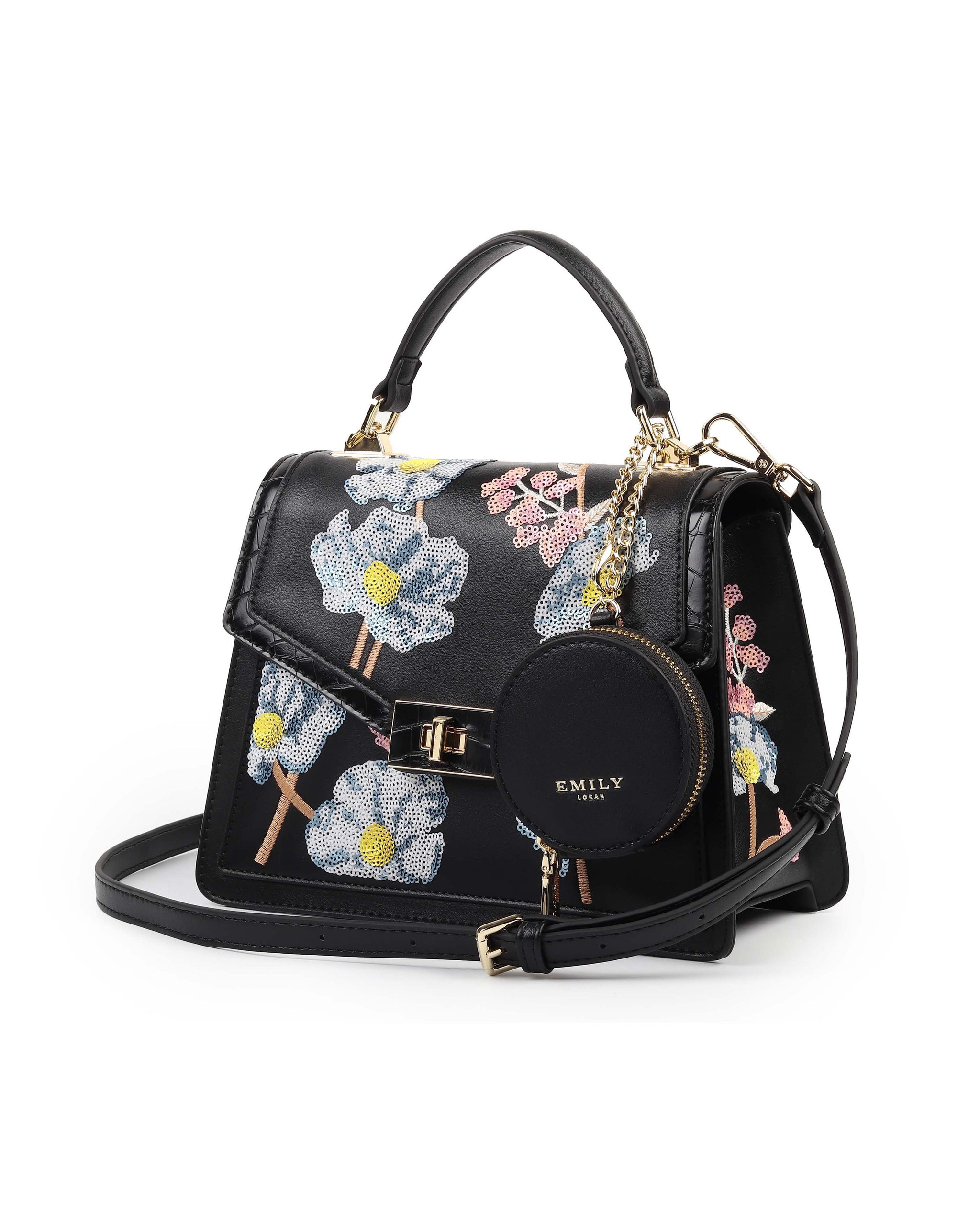 Jardin Handbag - Black