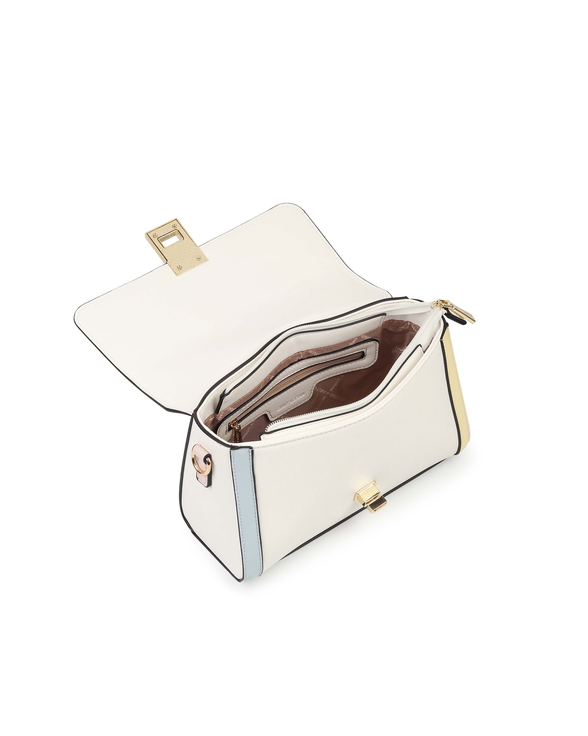 Wildflower Crossbody Bag - White
