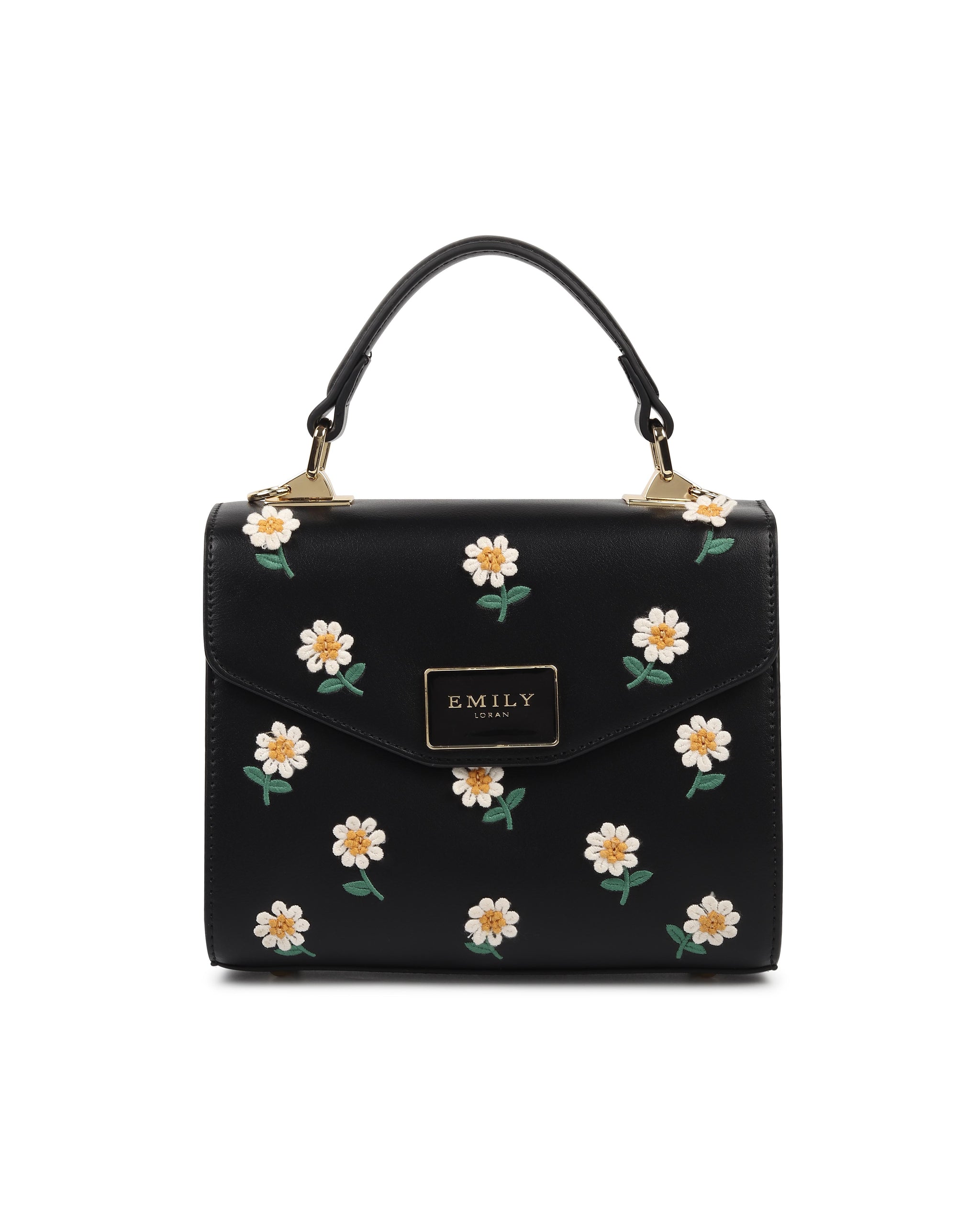 Daisy Crossbody Bag - Black
