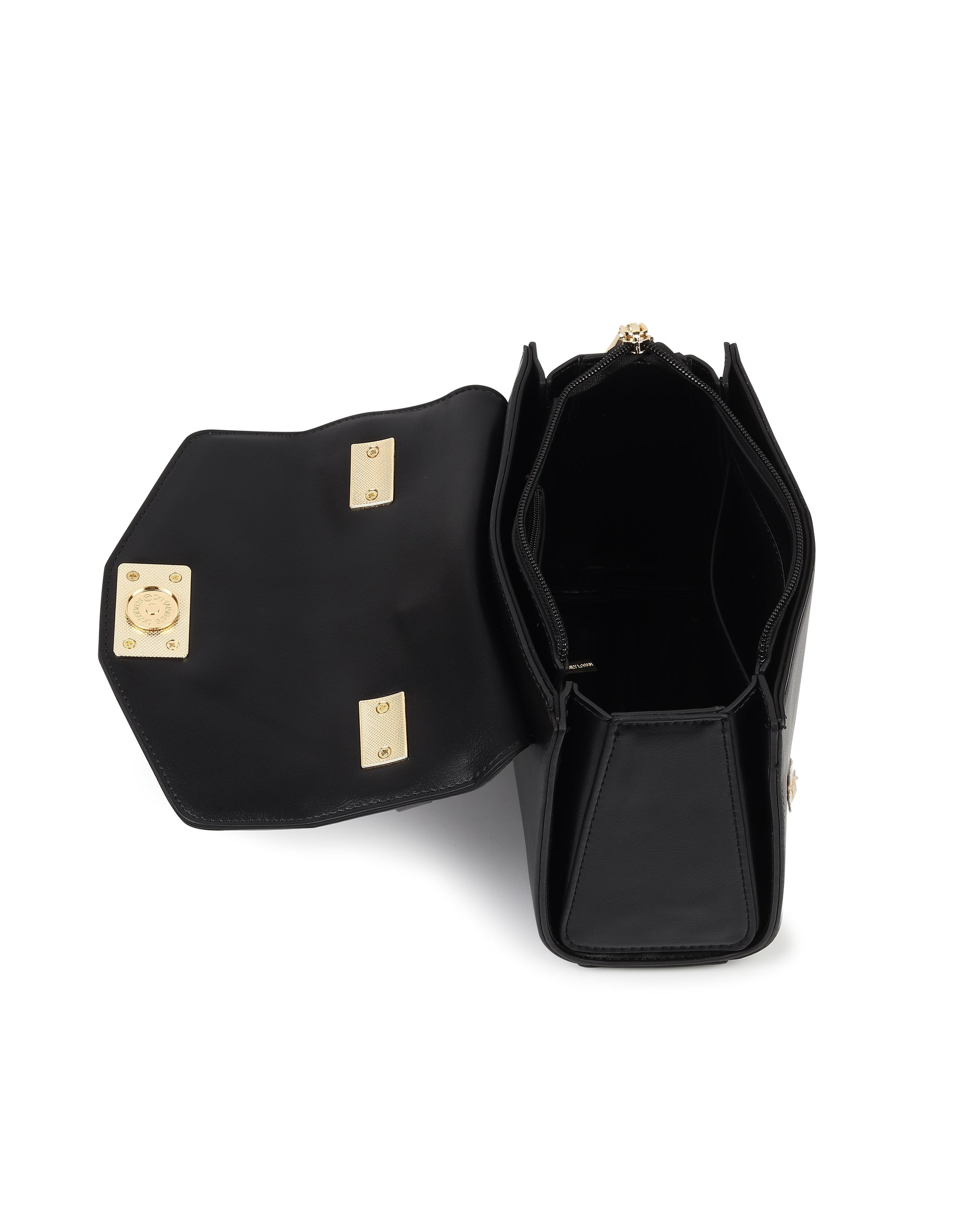 Daisy Crossbody Bag - Black