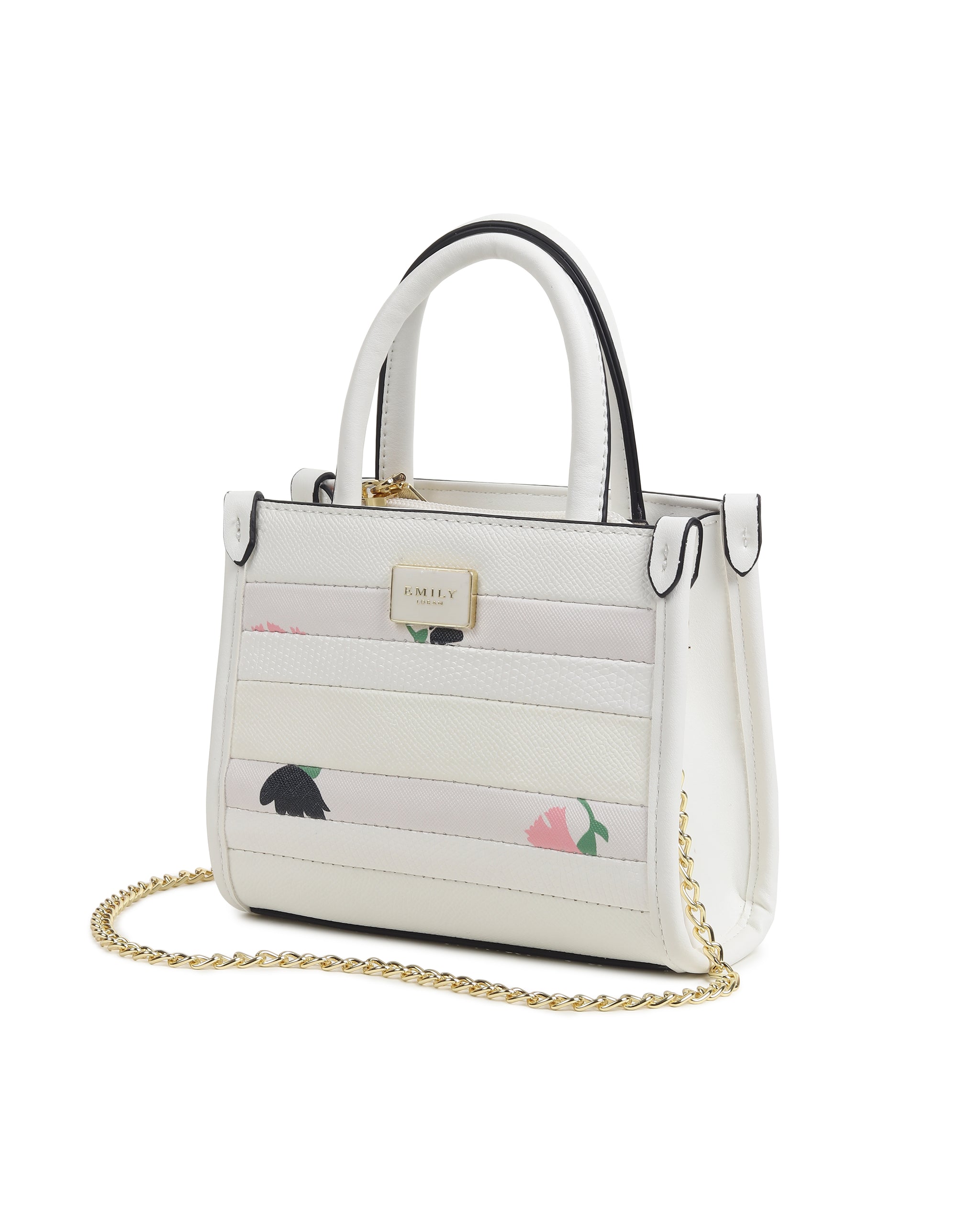 Opal Mini Bag- White