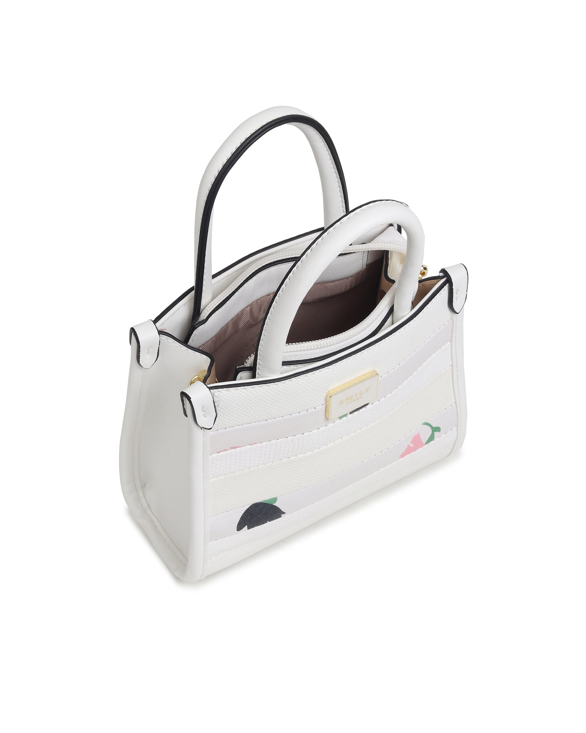 Opal Mini Bag- White
