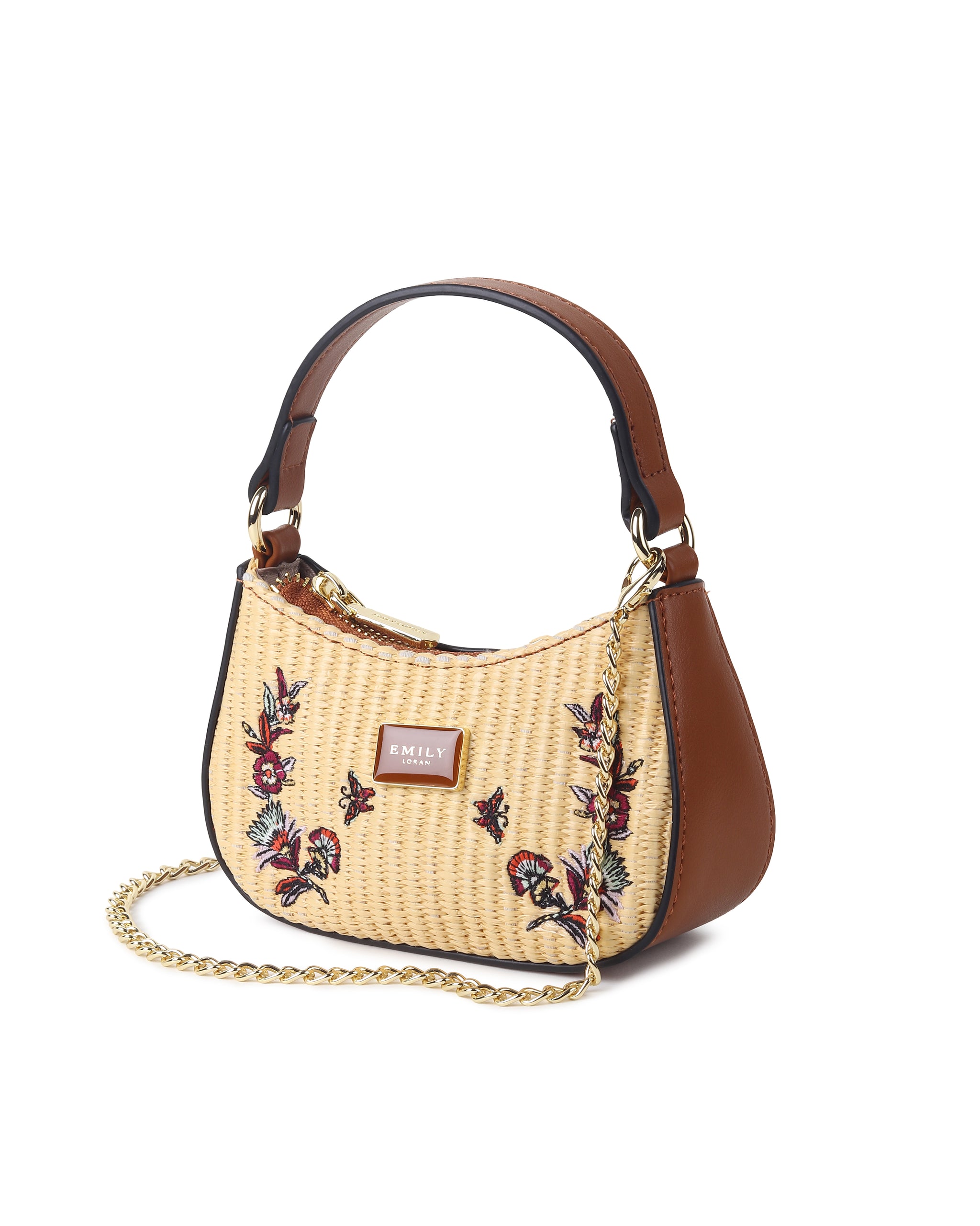 Fleur Mini Bag- Beige