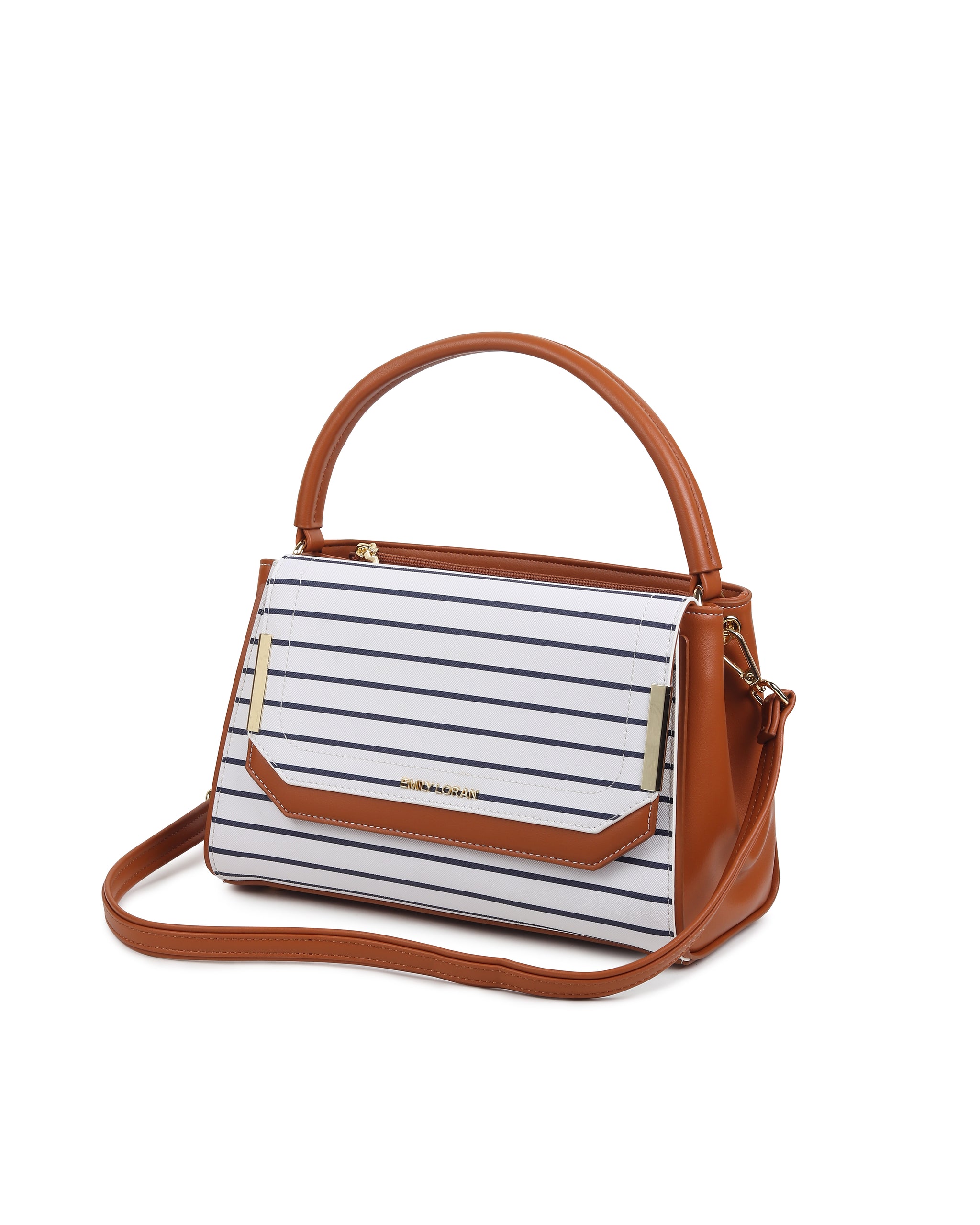 Elan Handbag - Stripes