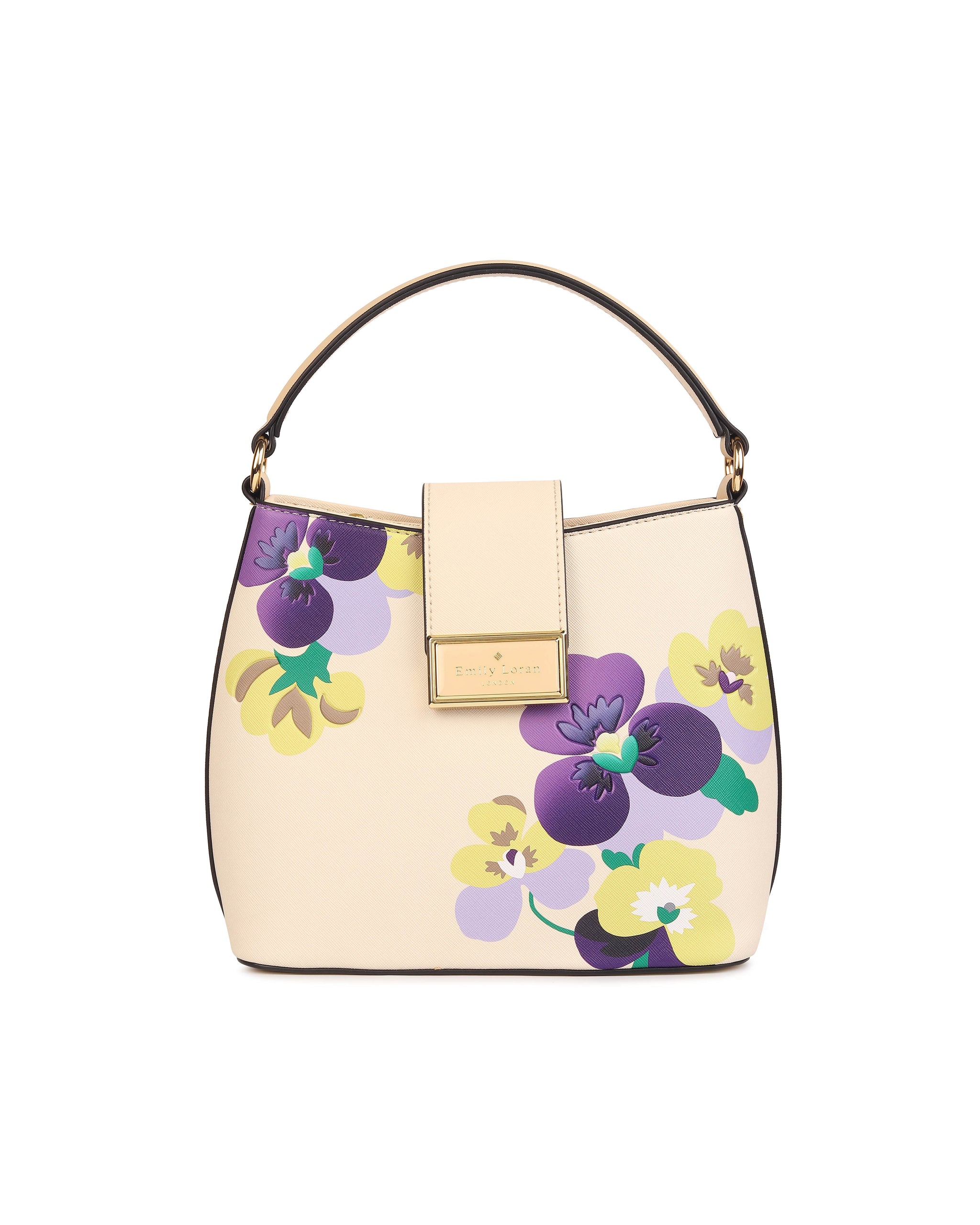 Viola Grace Shoulder Bag - Beige