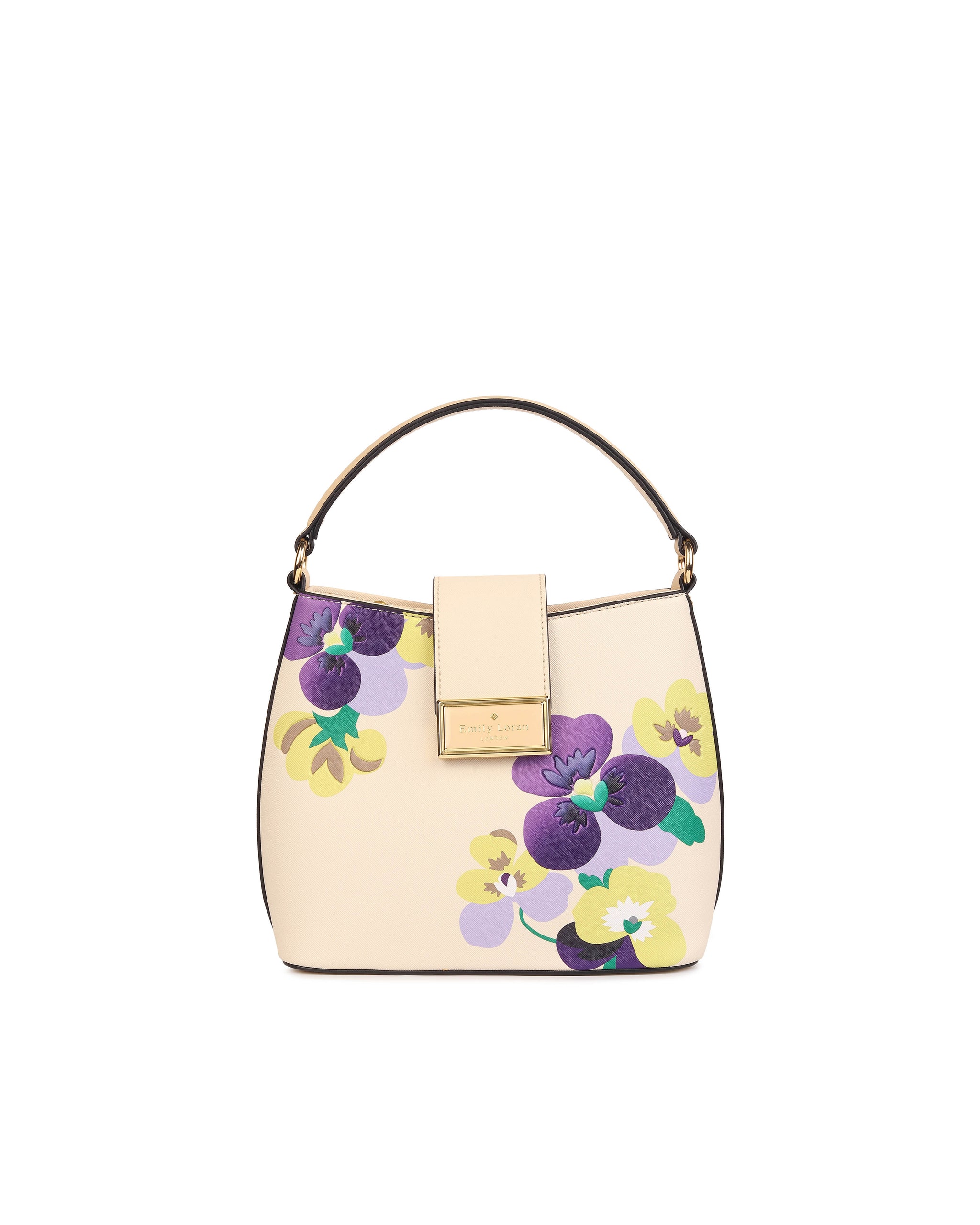 Viola Grace Shoulder Bag - Beige
