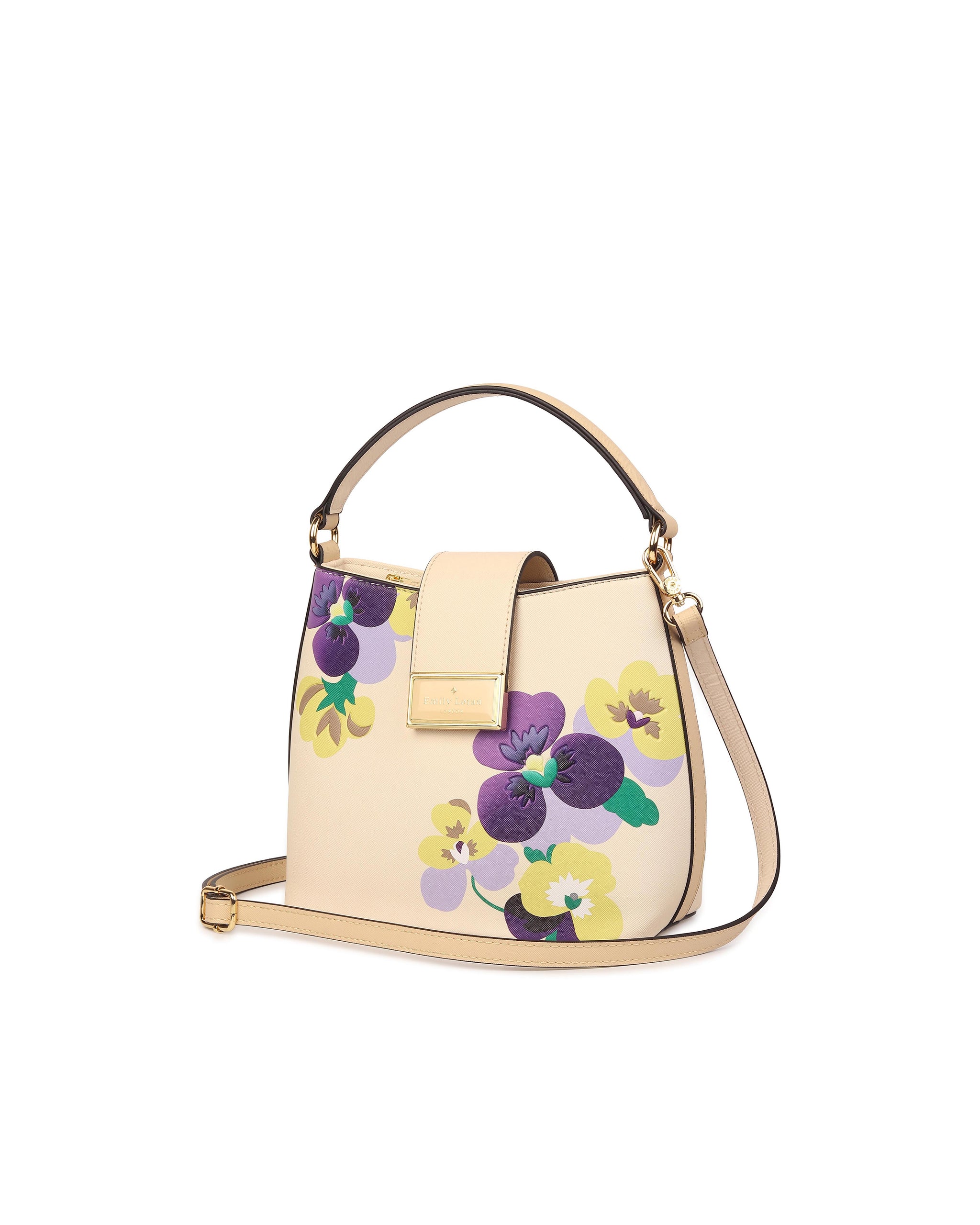 Viola Grace Shoulder Bag - Beige