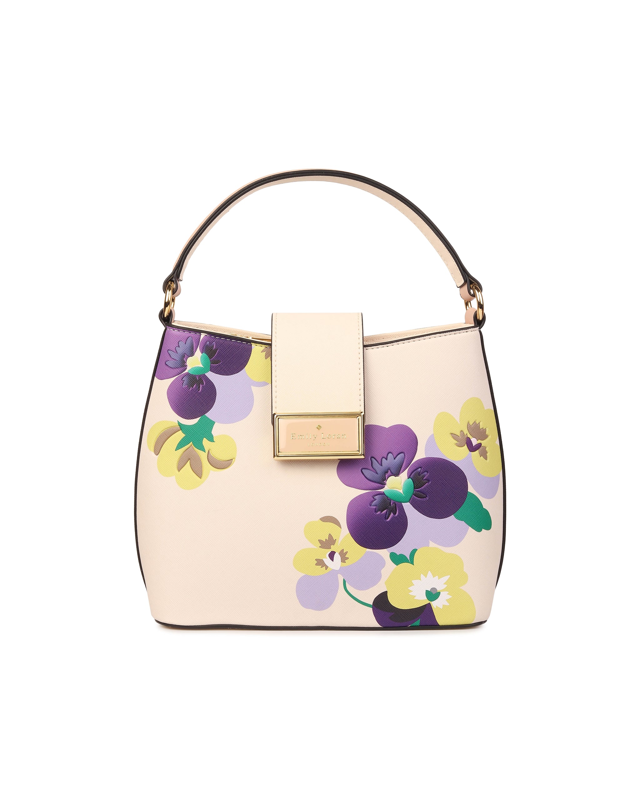 Viola Grace Shoulder Bag - Nude