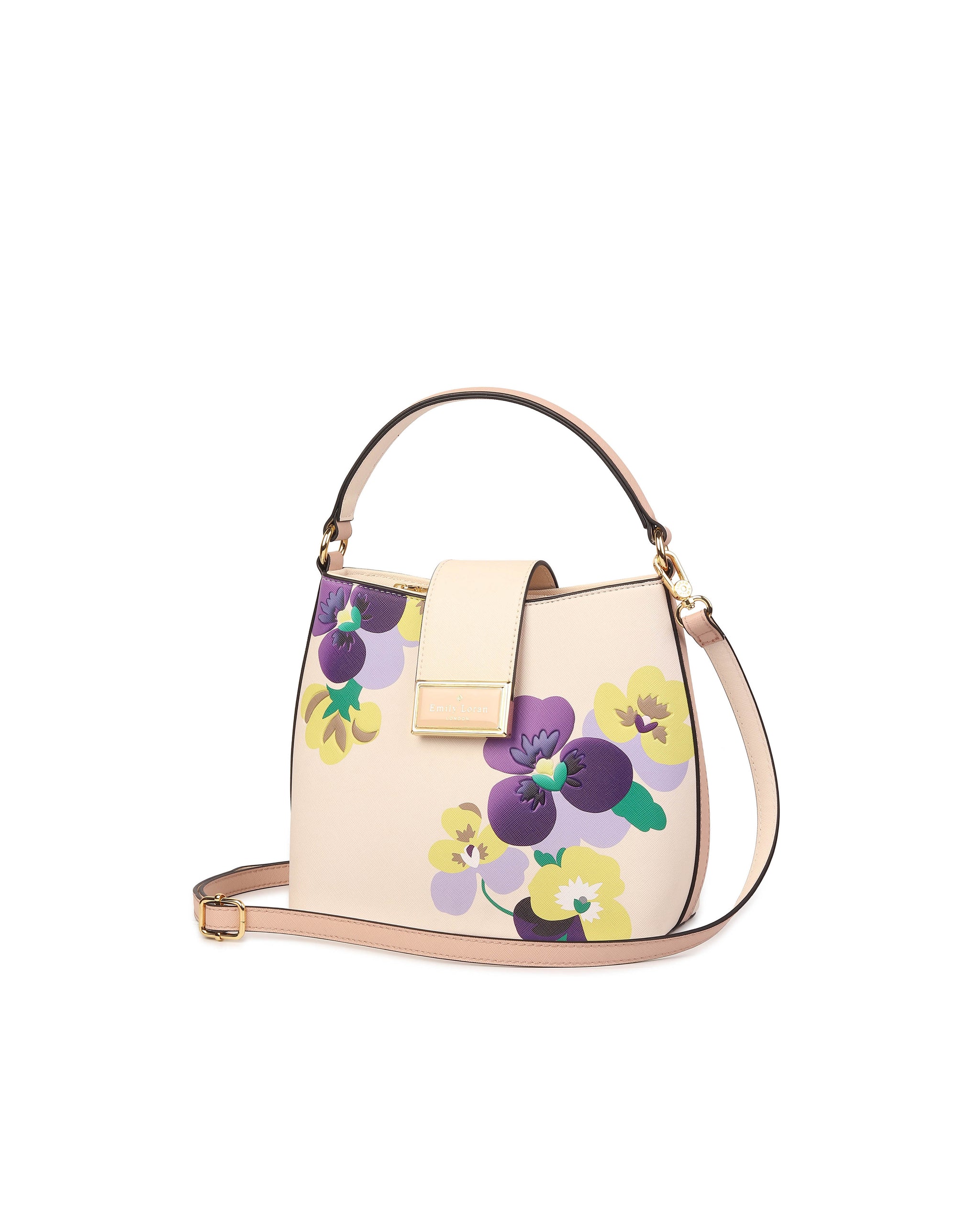Viola Grace Shoulder Bag - Nude
