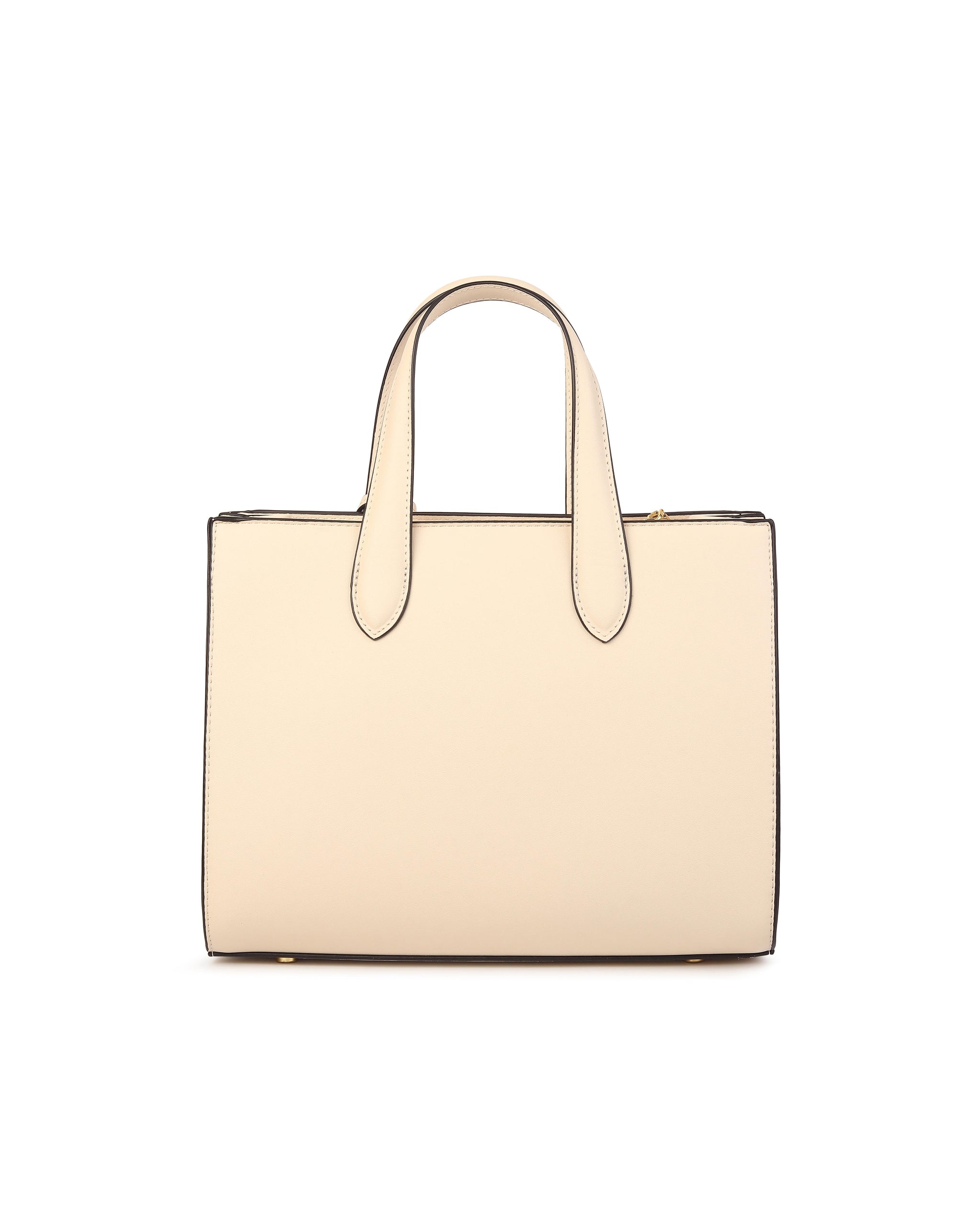 Daisy Bloom Tote Bag - Beige