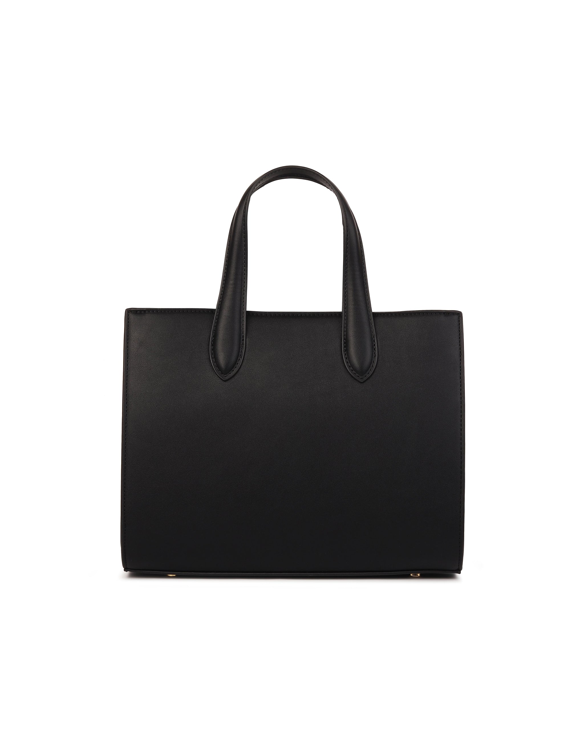 Daisy Bloom Tote Bag - Black