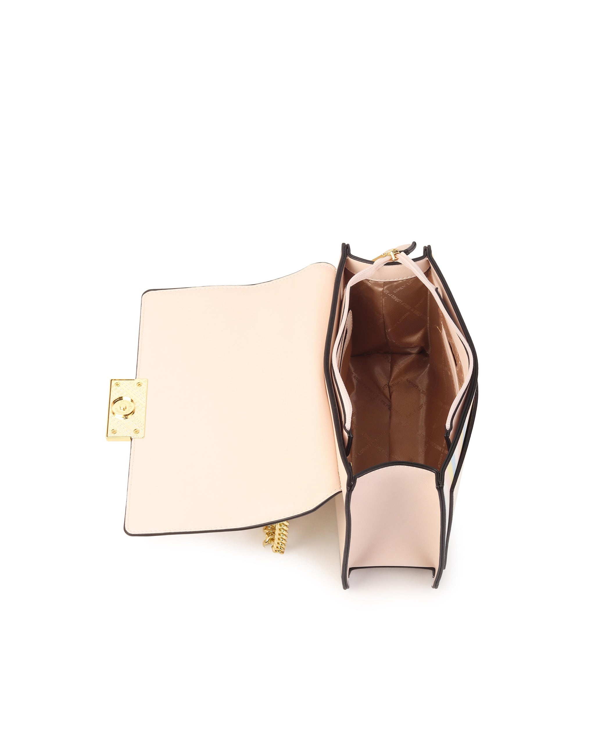 Rosette Luxe Shoulder Bag - Pink