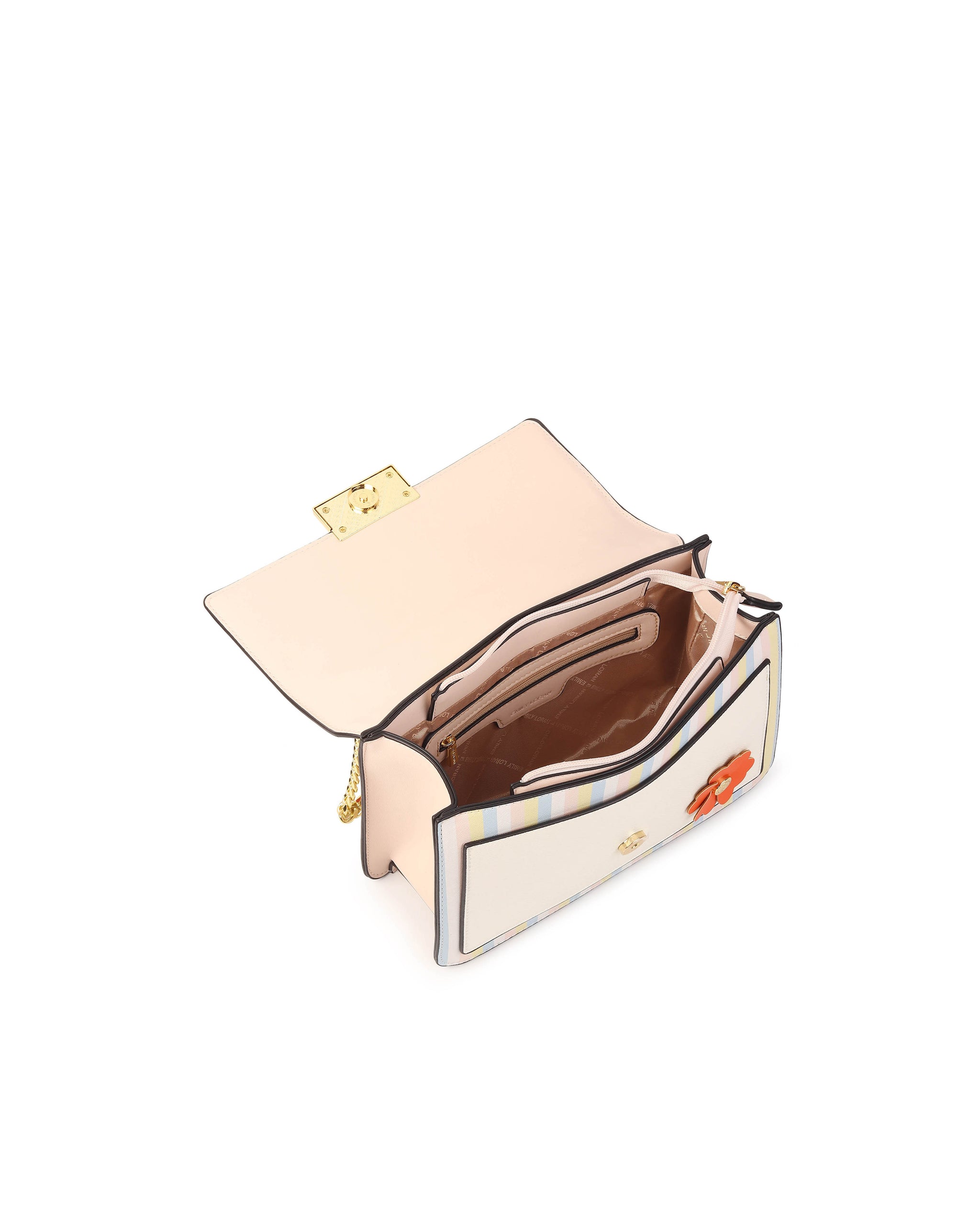 Rosette Luxe Shoulder Bag - Pink