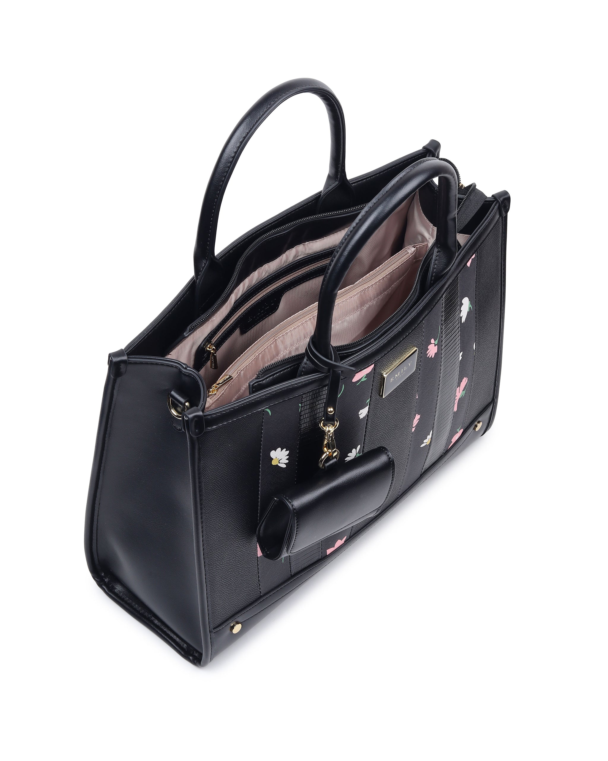 Petal Handbag- Black
