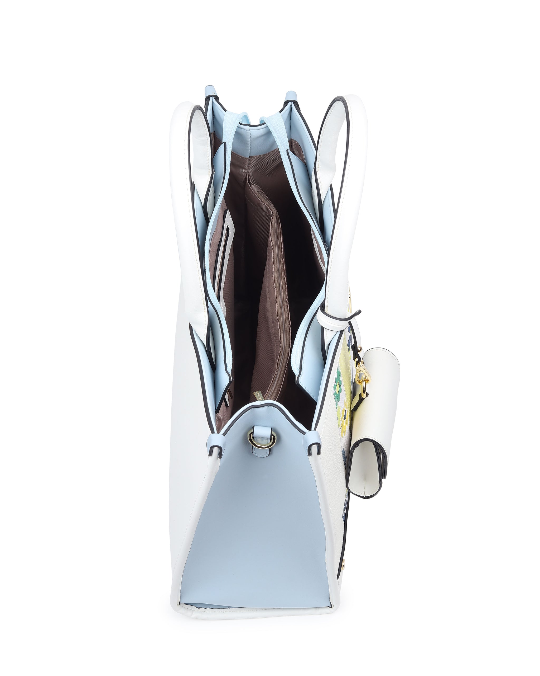 Petal Handbag- Blue