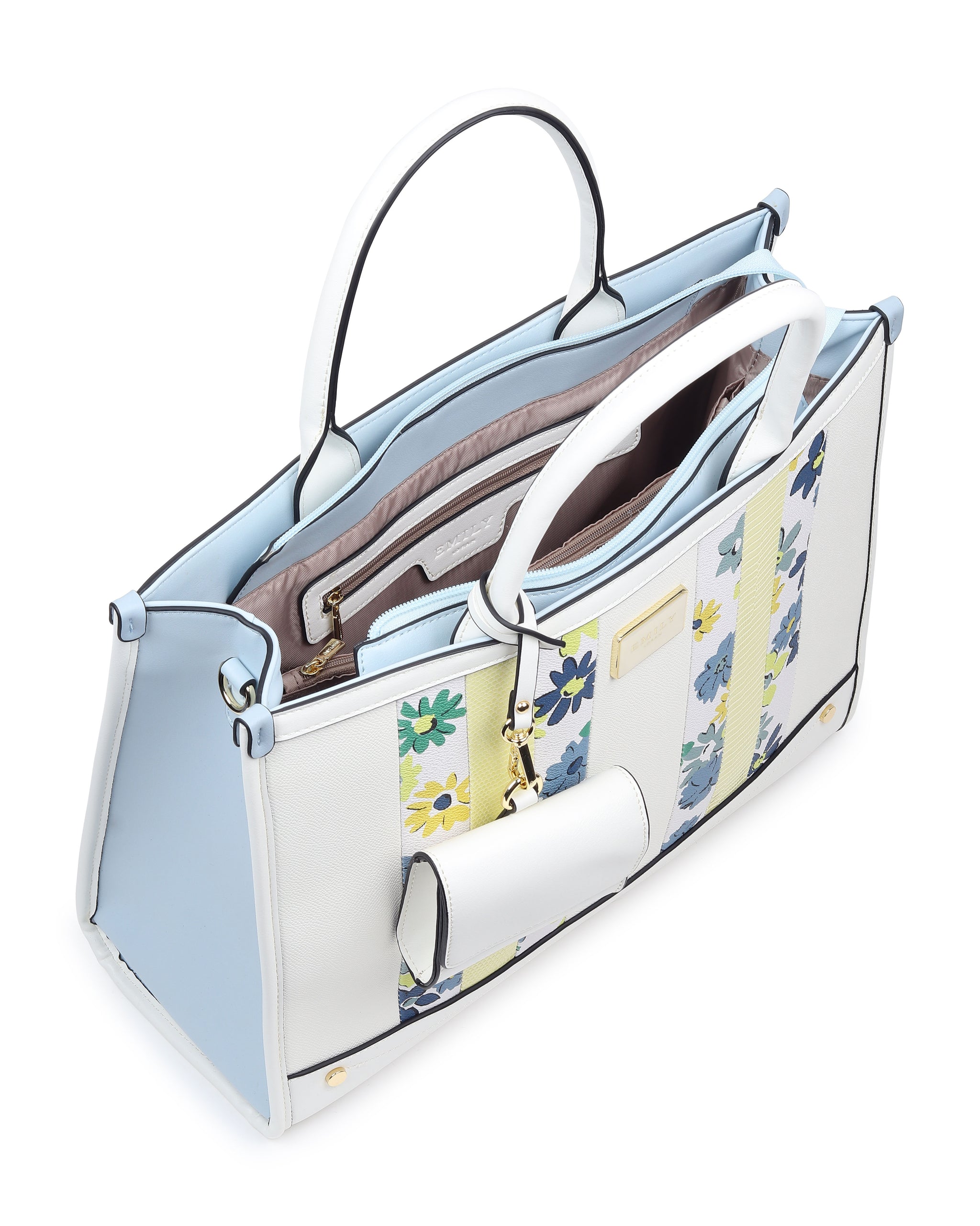 Petal Handbag- Blue