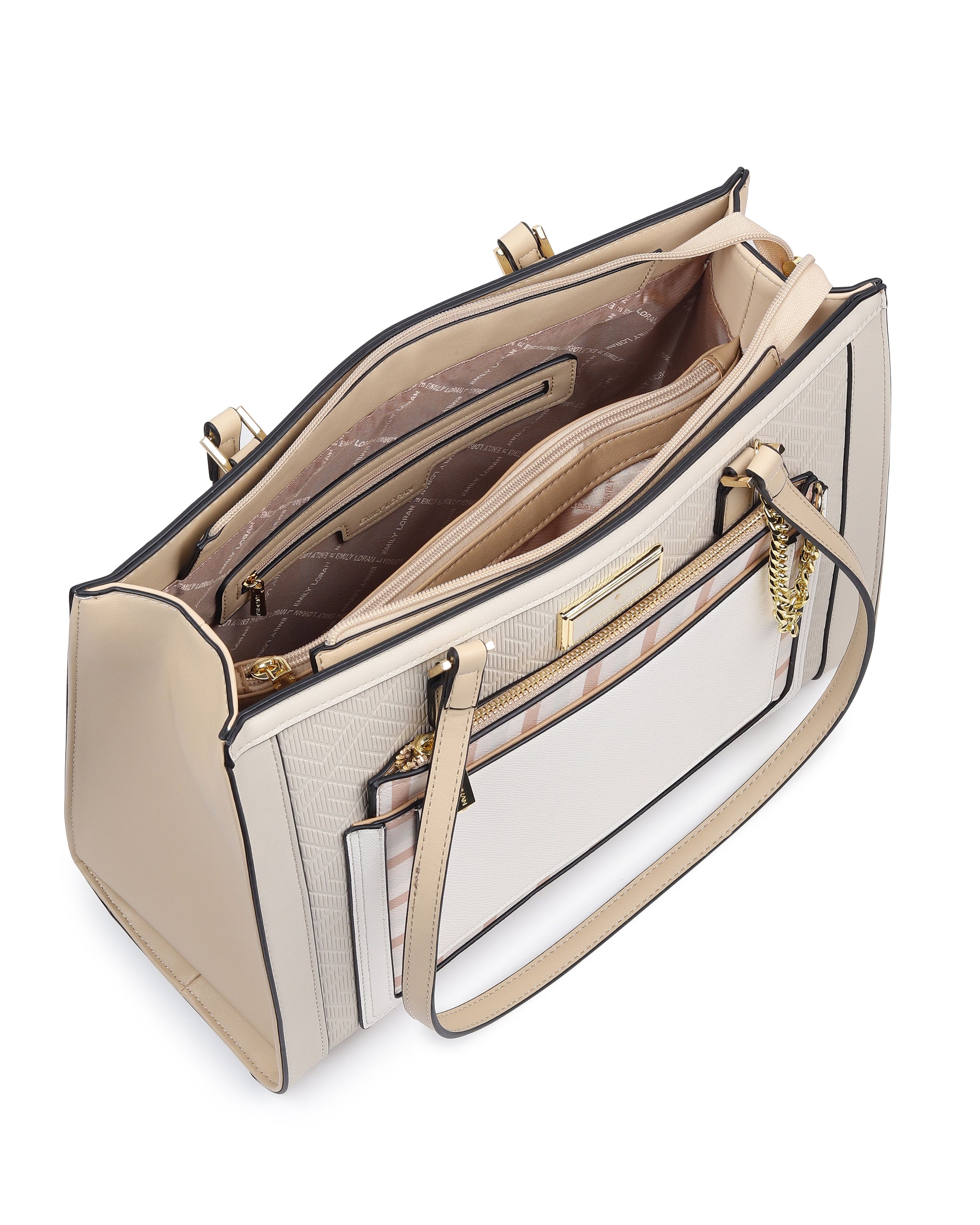 Flora Tote Bag - Beige