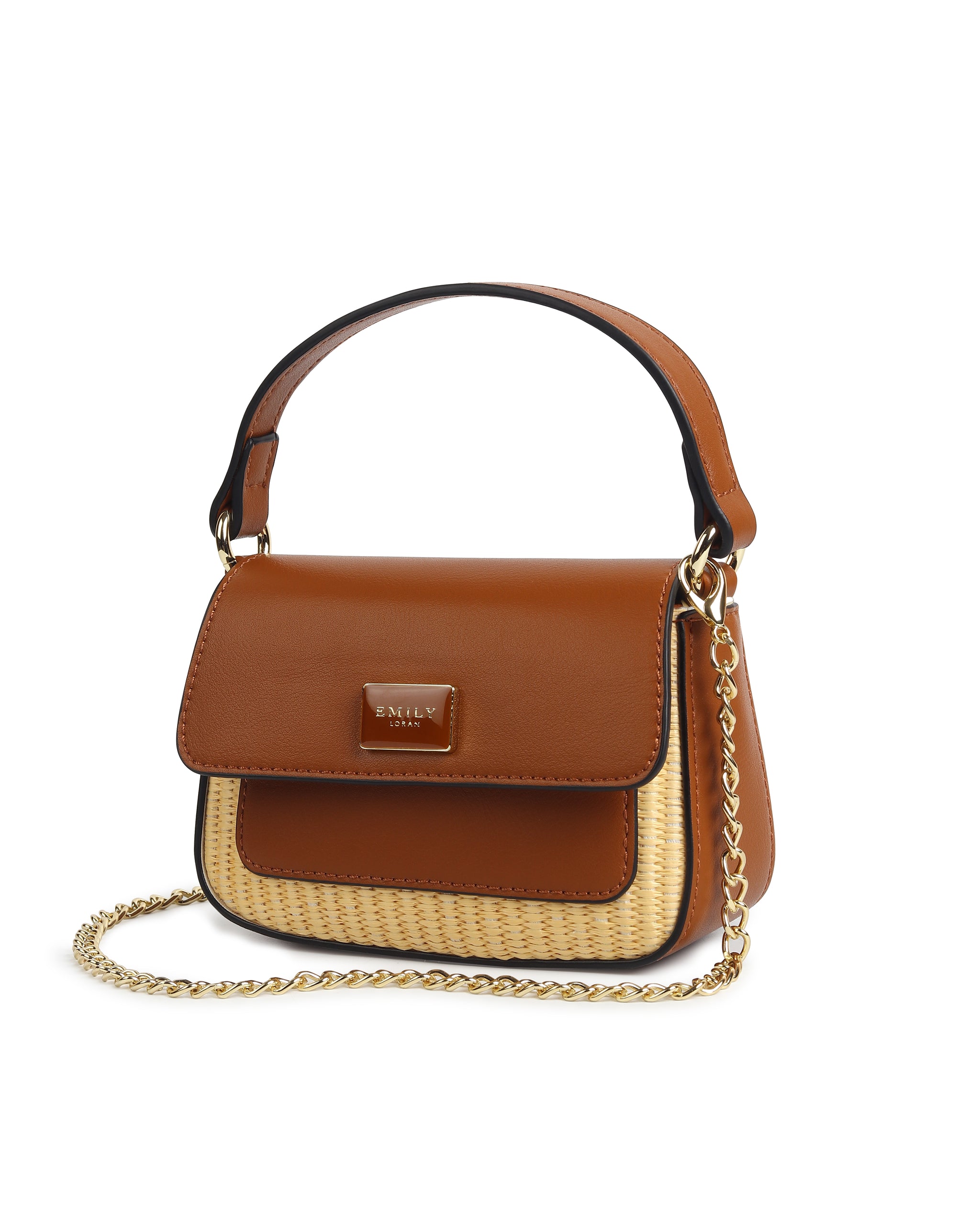 Blossom Mini Bag- Brown
