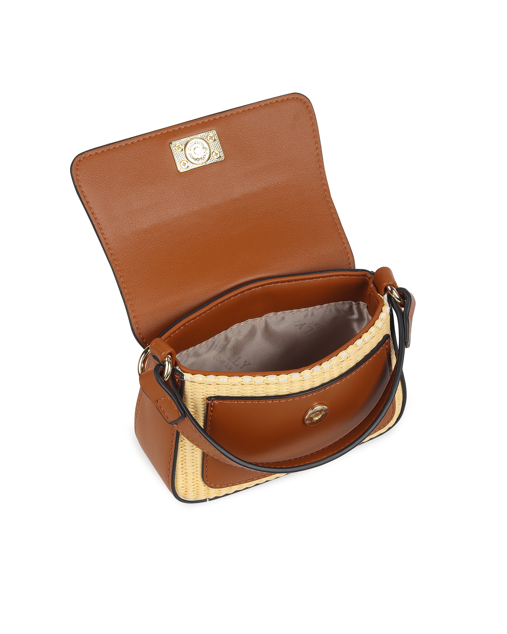 Blossom Mini Bag- Brown
