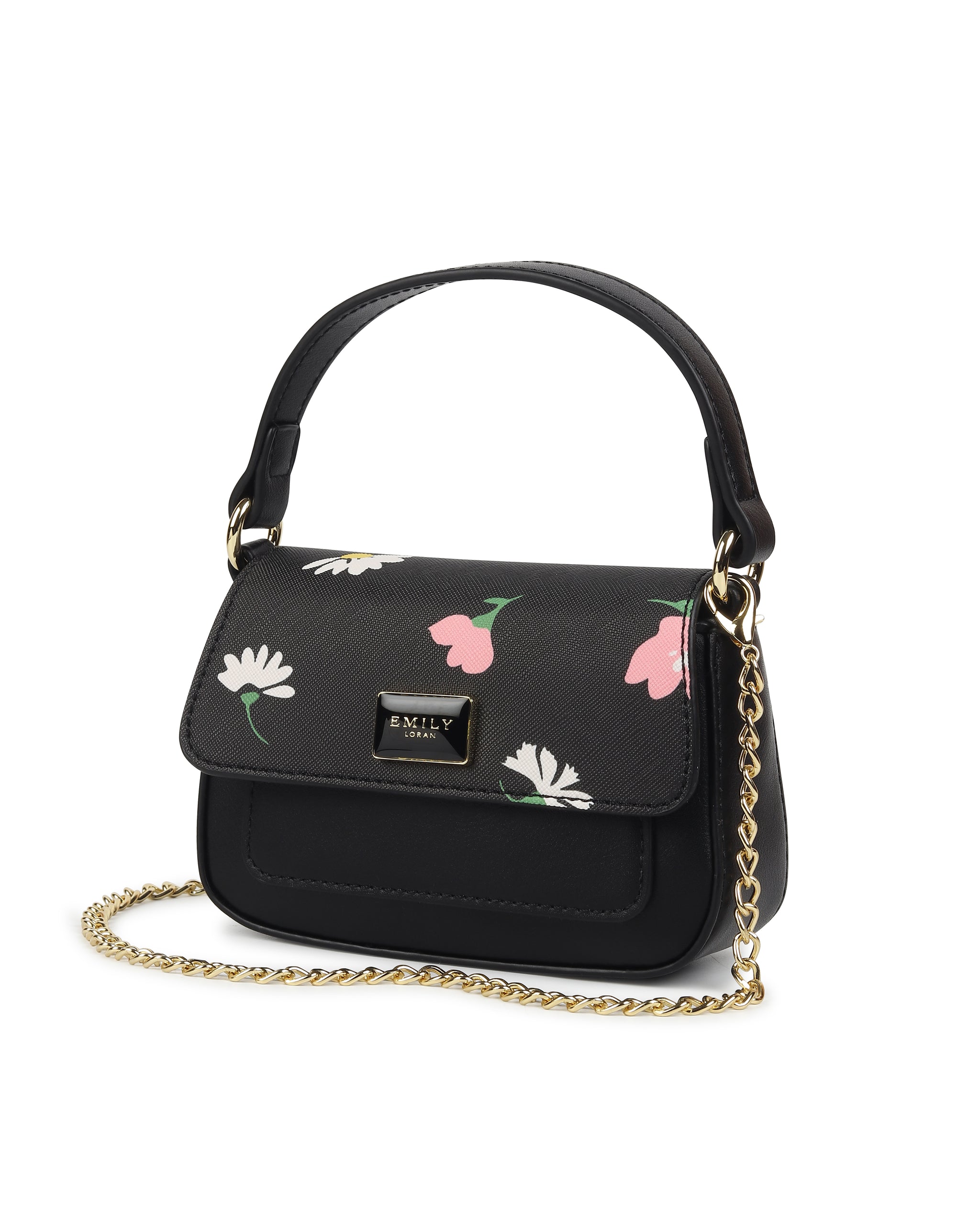 Blossom Mini Bag- Black