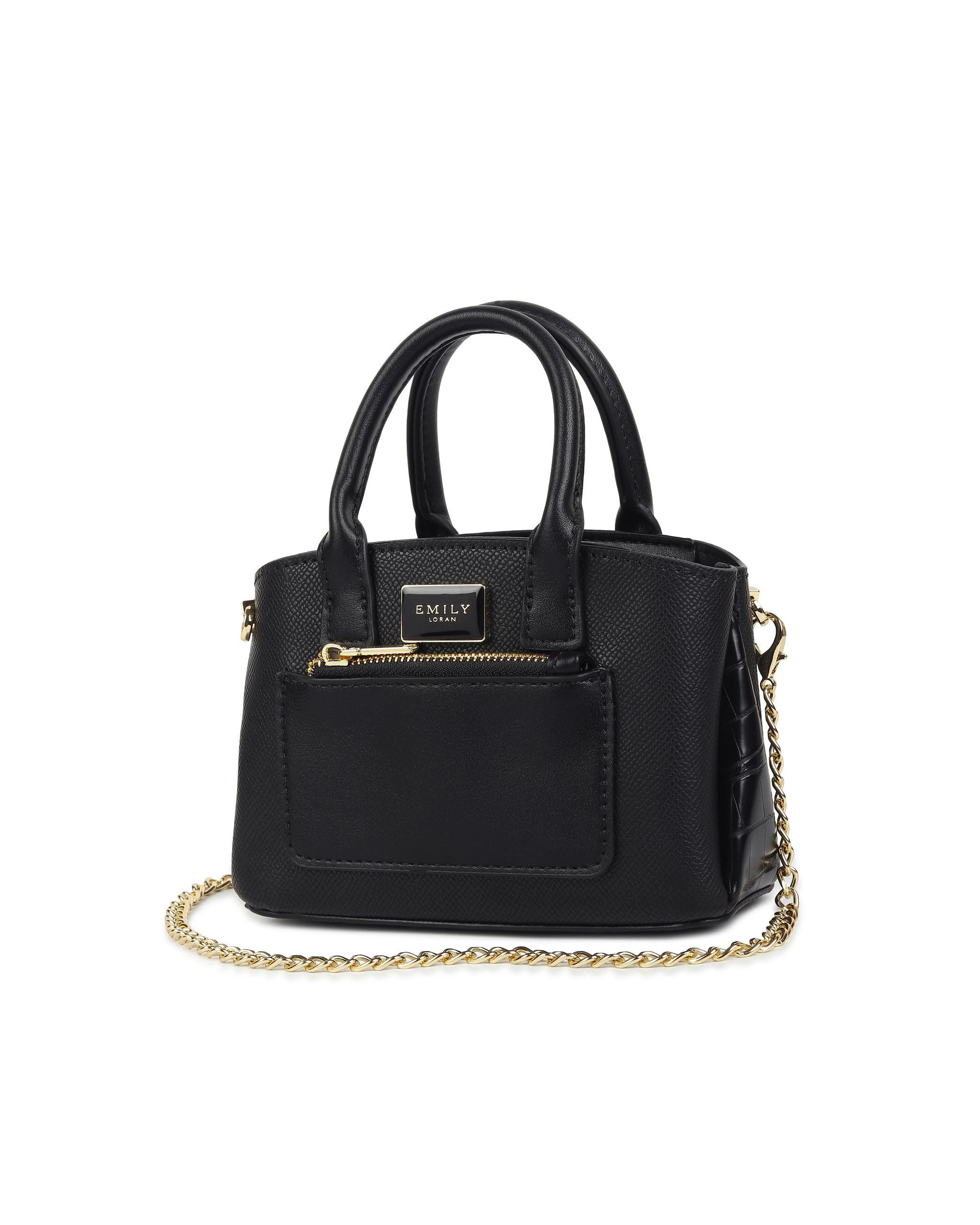 Roselle Mini Bag- Black