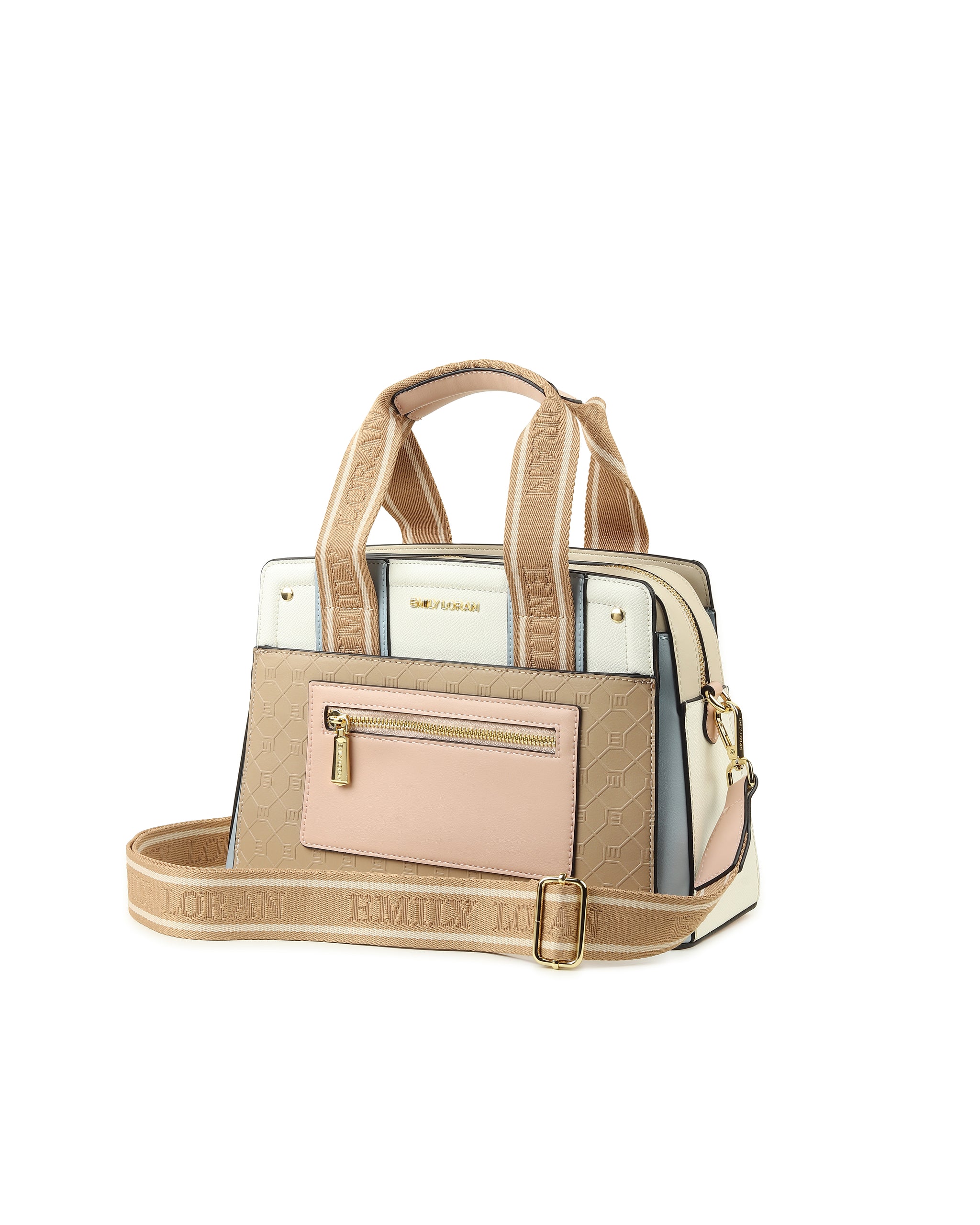 Valora Handbag- Beige