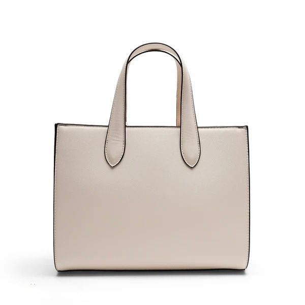 Daisy Bloom Tote Bag - Beige