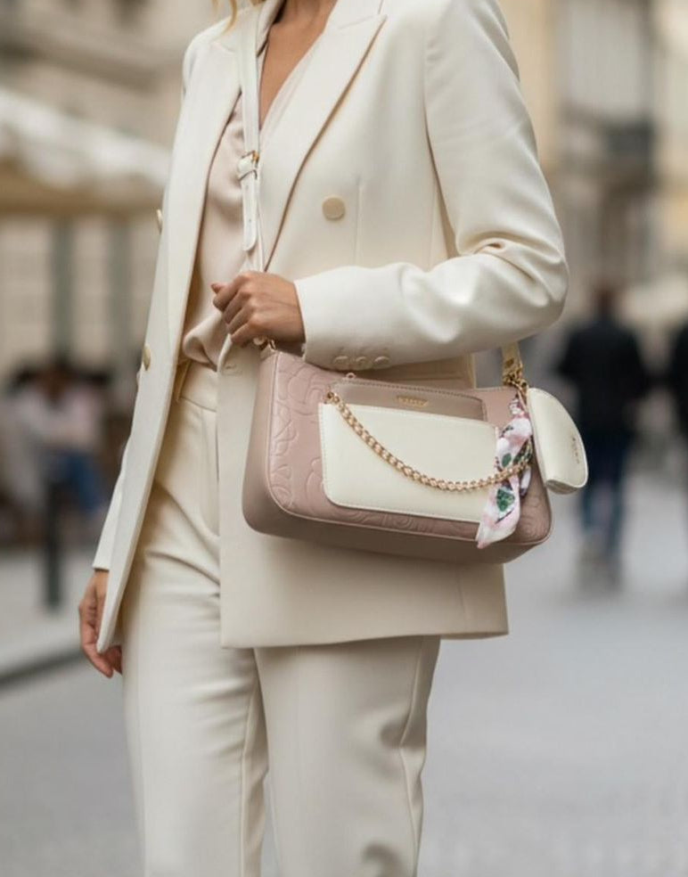 Vellisse Shoulder Bag- Pink