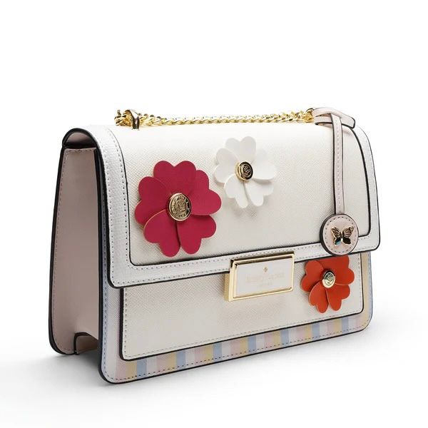 Rosette Luxe Shoulder Bag - Pink