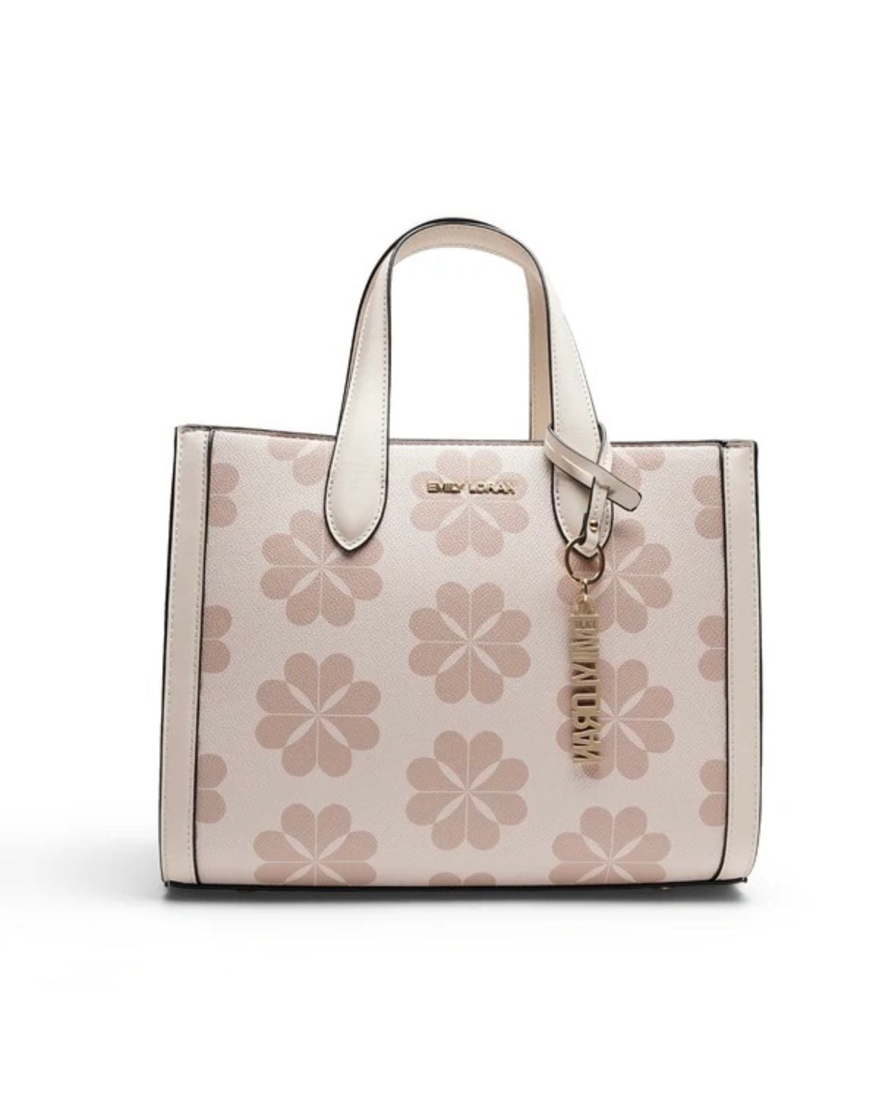 Daisy Bloom Tote Bag - Beige