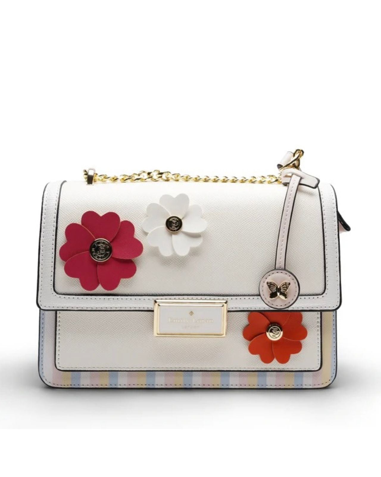 Rosette Luxe Shoulder Bag - Pink