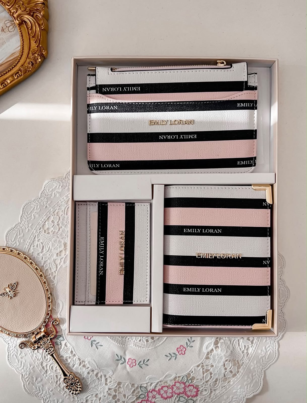 Emily Loran Signature Gift Set- Stripes